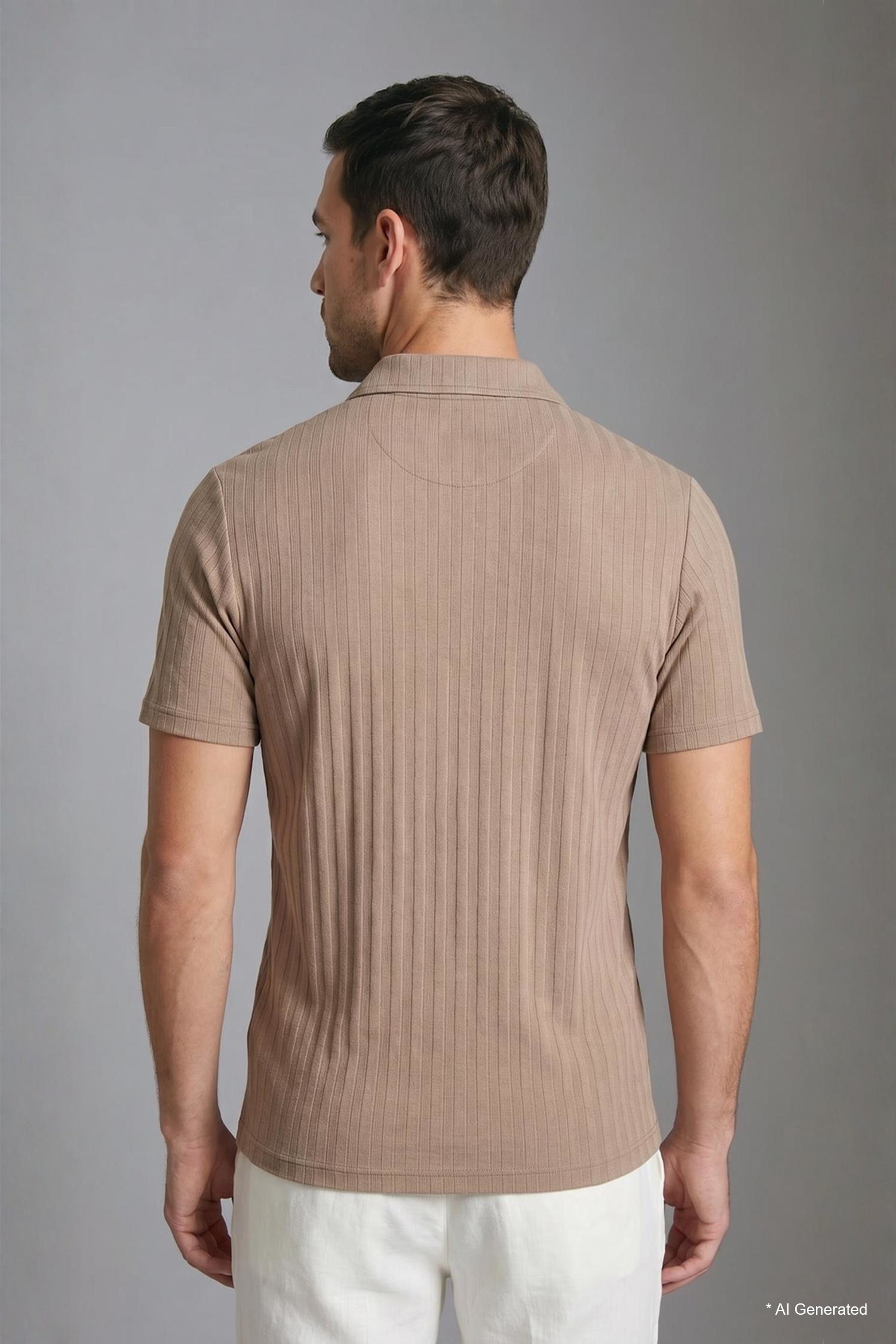 DeFacto Pamuklu Regular Fit Kısa kollu Polo Tişört görsel 3