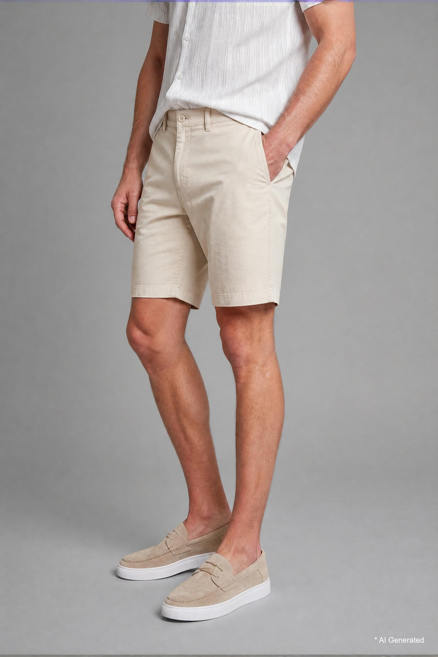 DeFacto Regular Fit Bermuda Şort görsel 4