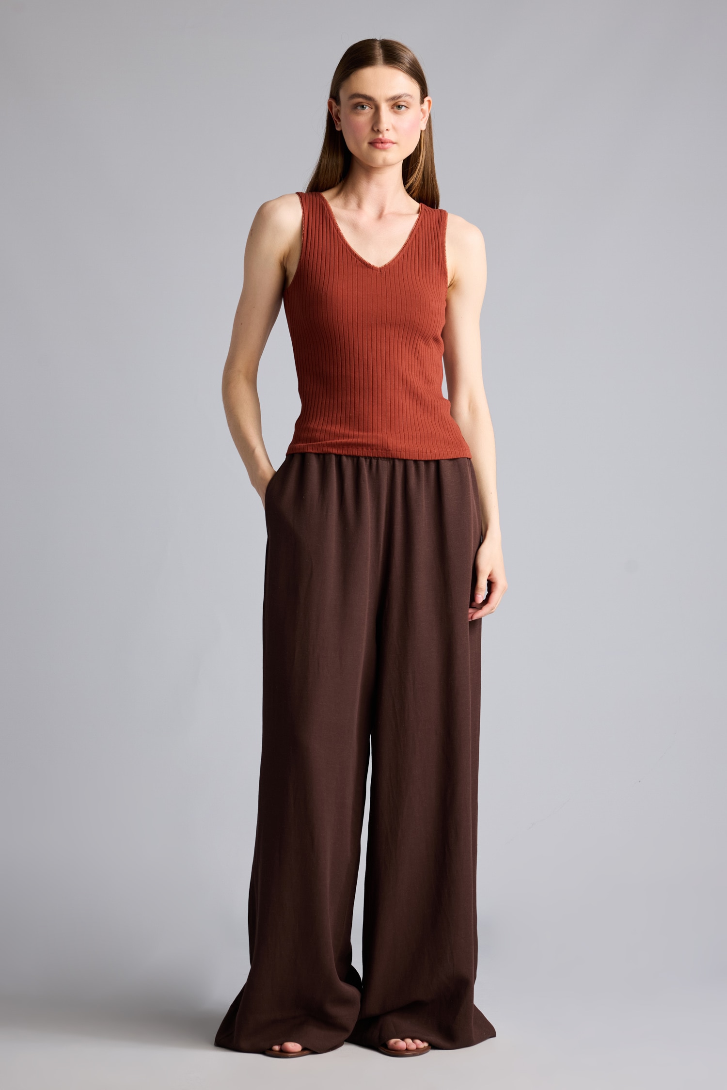 DeFacto Slim Fit Kaşkorse Atlet görsel 2