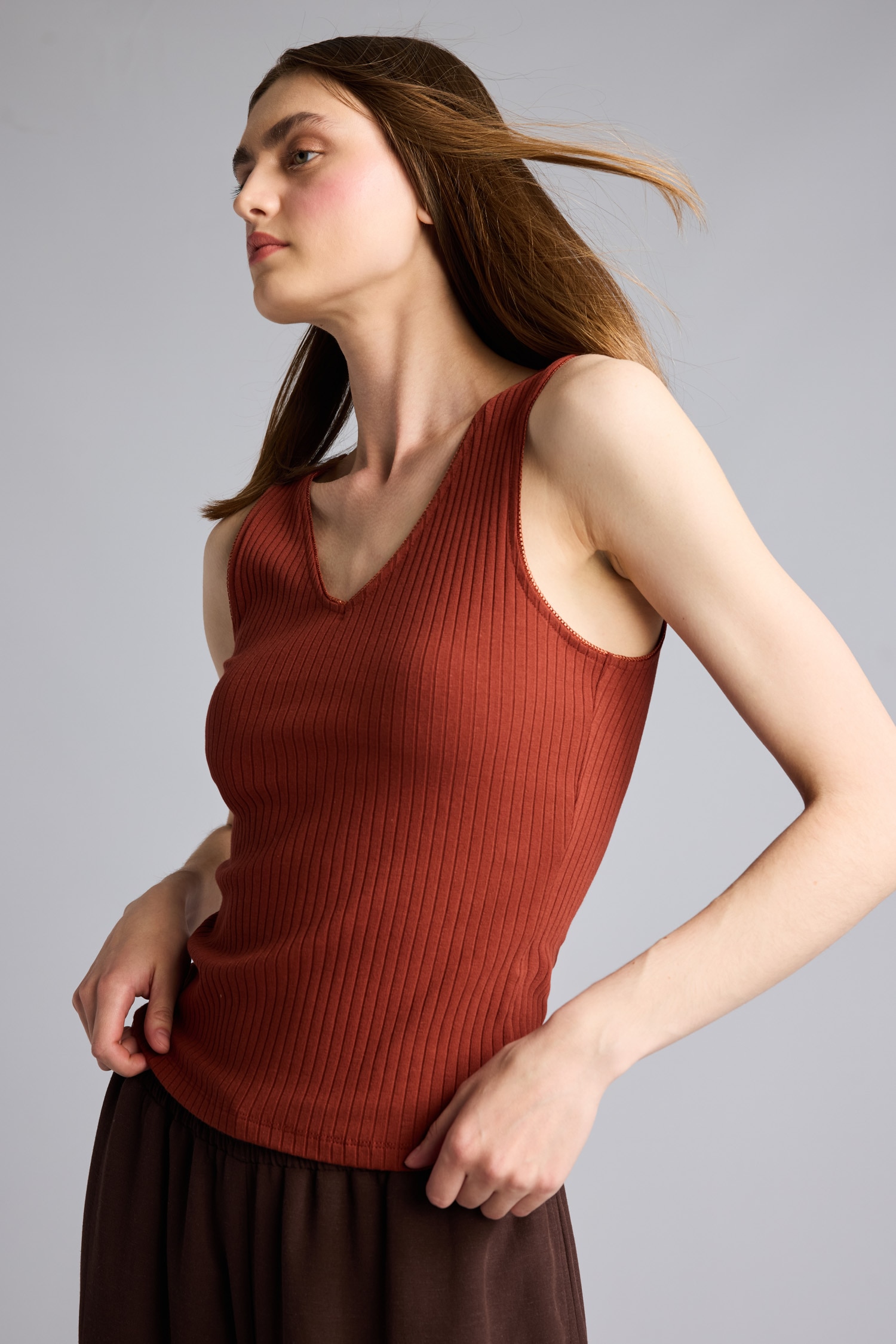 DeFacto Slim Fit Kaşkorse Atlet görsel 3