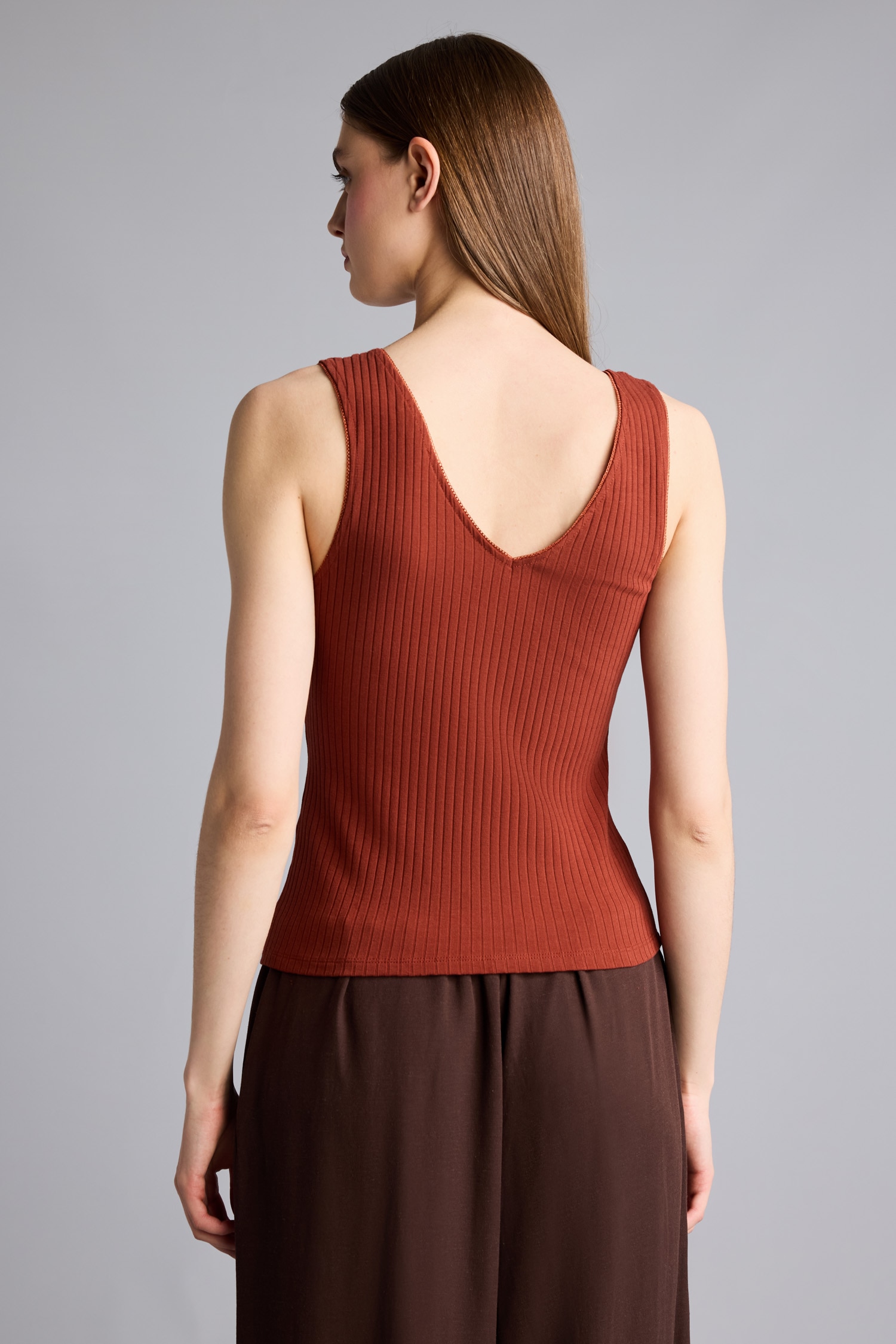 DeFacto Slim Fit Kaşkorse Atlet görsel 5