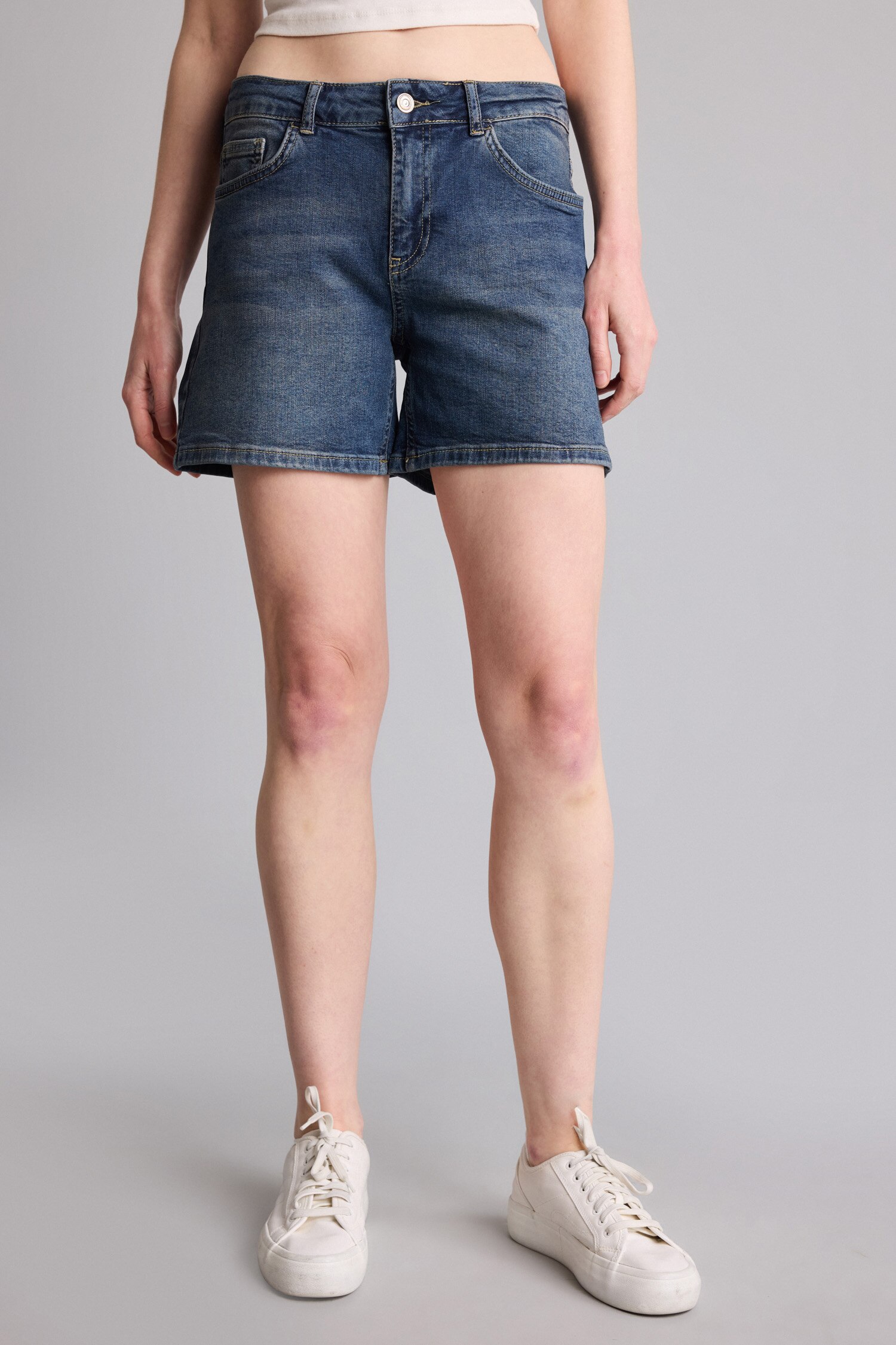 DeFacto Slim Fit Normal Bel Şort görsel 5