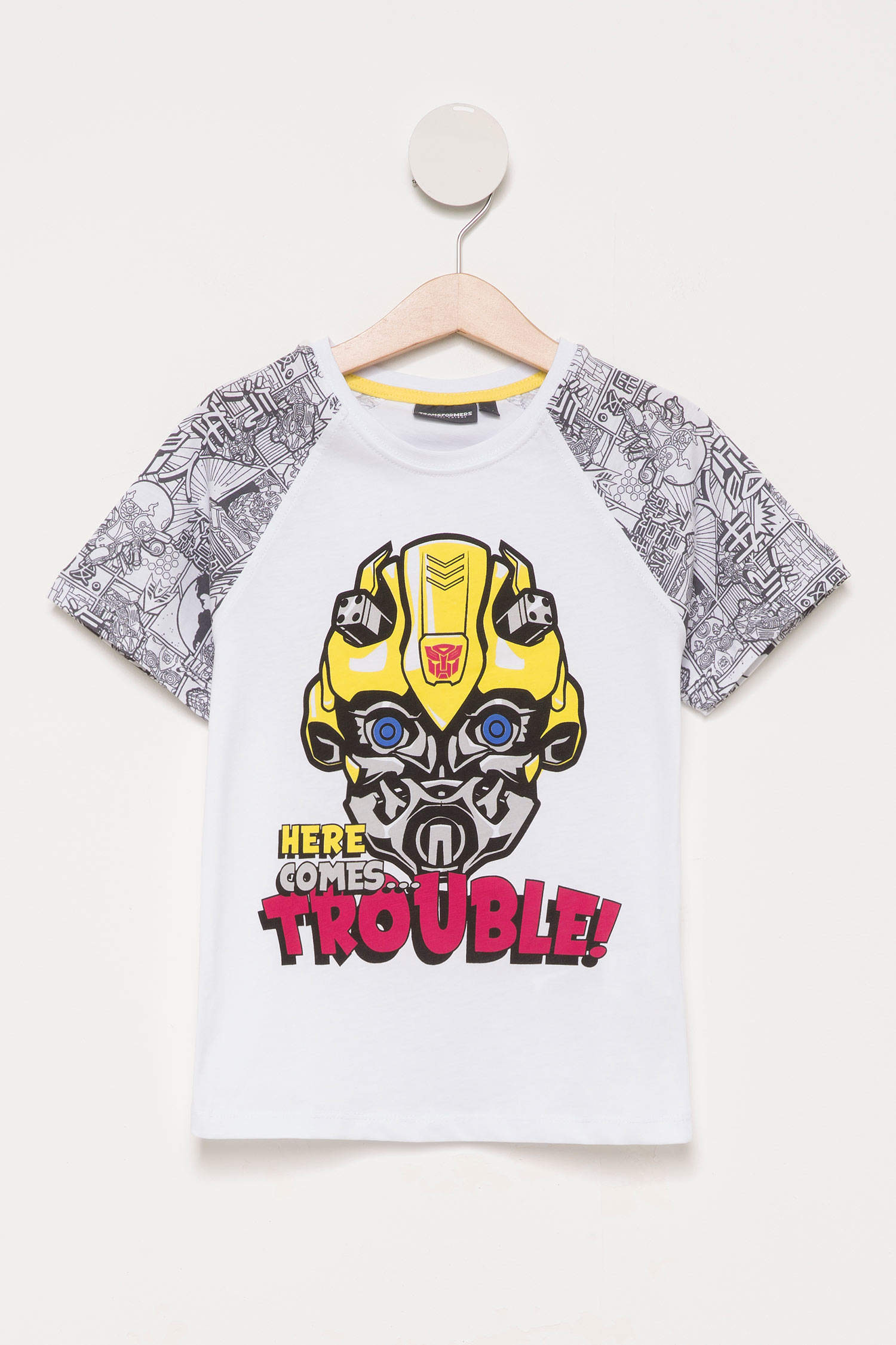 Defacto Transformers Lisanslı Erkek Çocuk T-shirt. 4