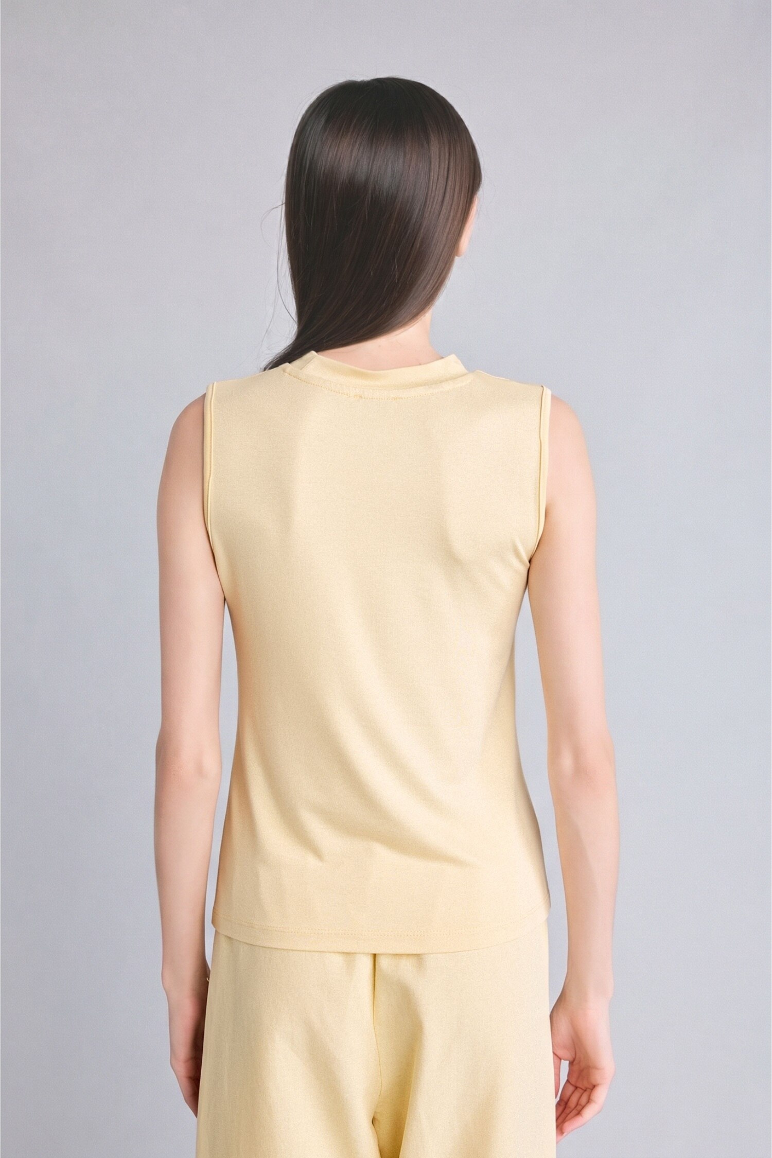 DeFacto Slim Fit Kolsuz Tunik görsel 3