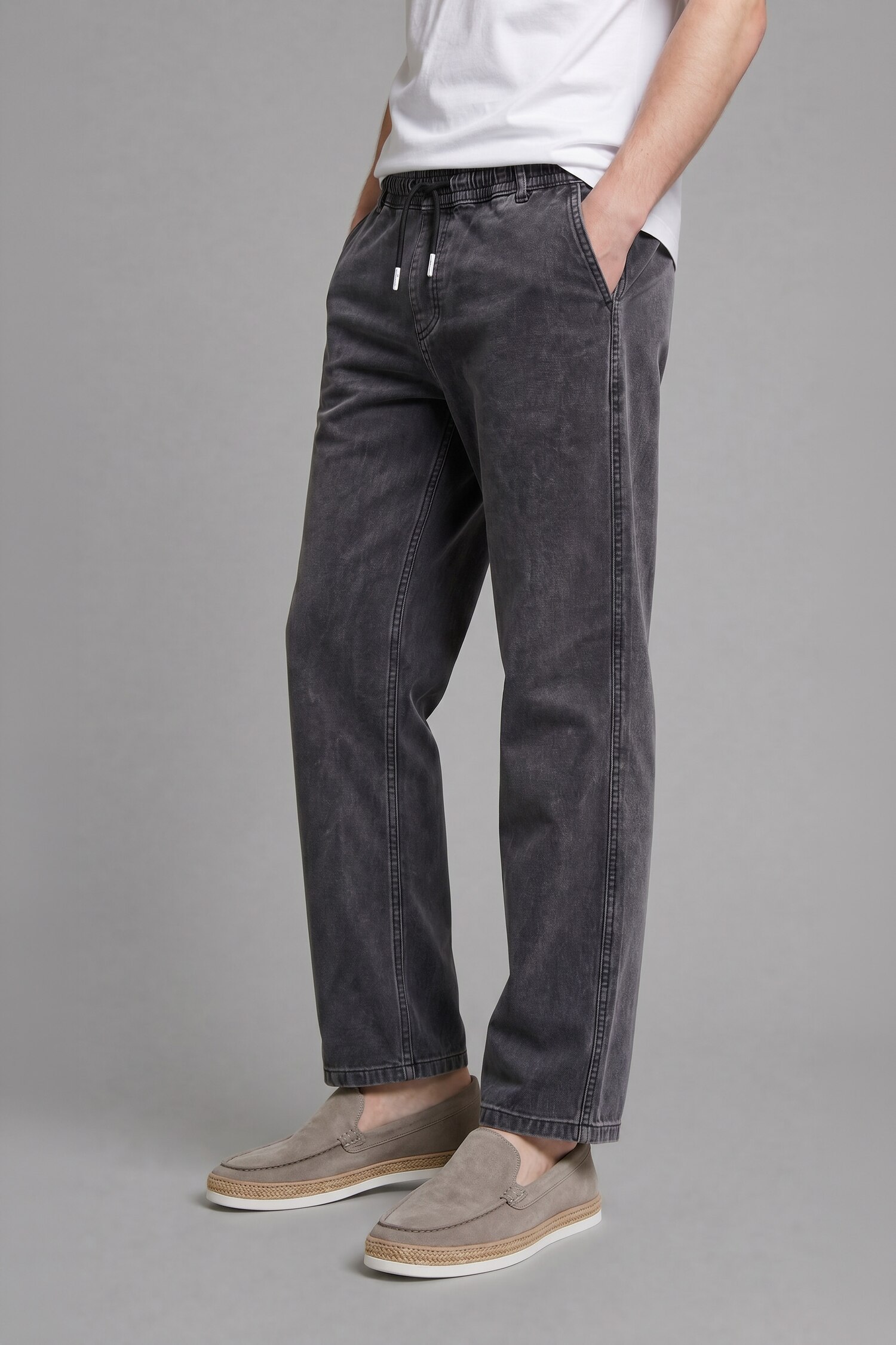 DeFacto Wıde Leg Jean Pantolon görsel 5