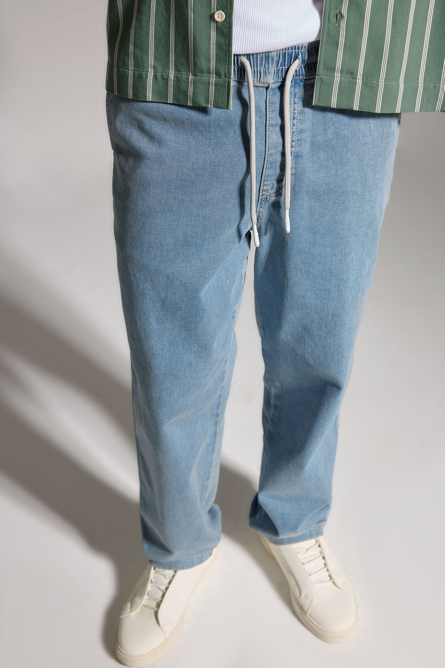 DeFacto Wıde Leg Normal Bel Jean Pantolon görsel 4
