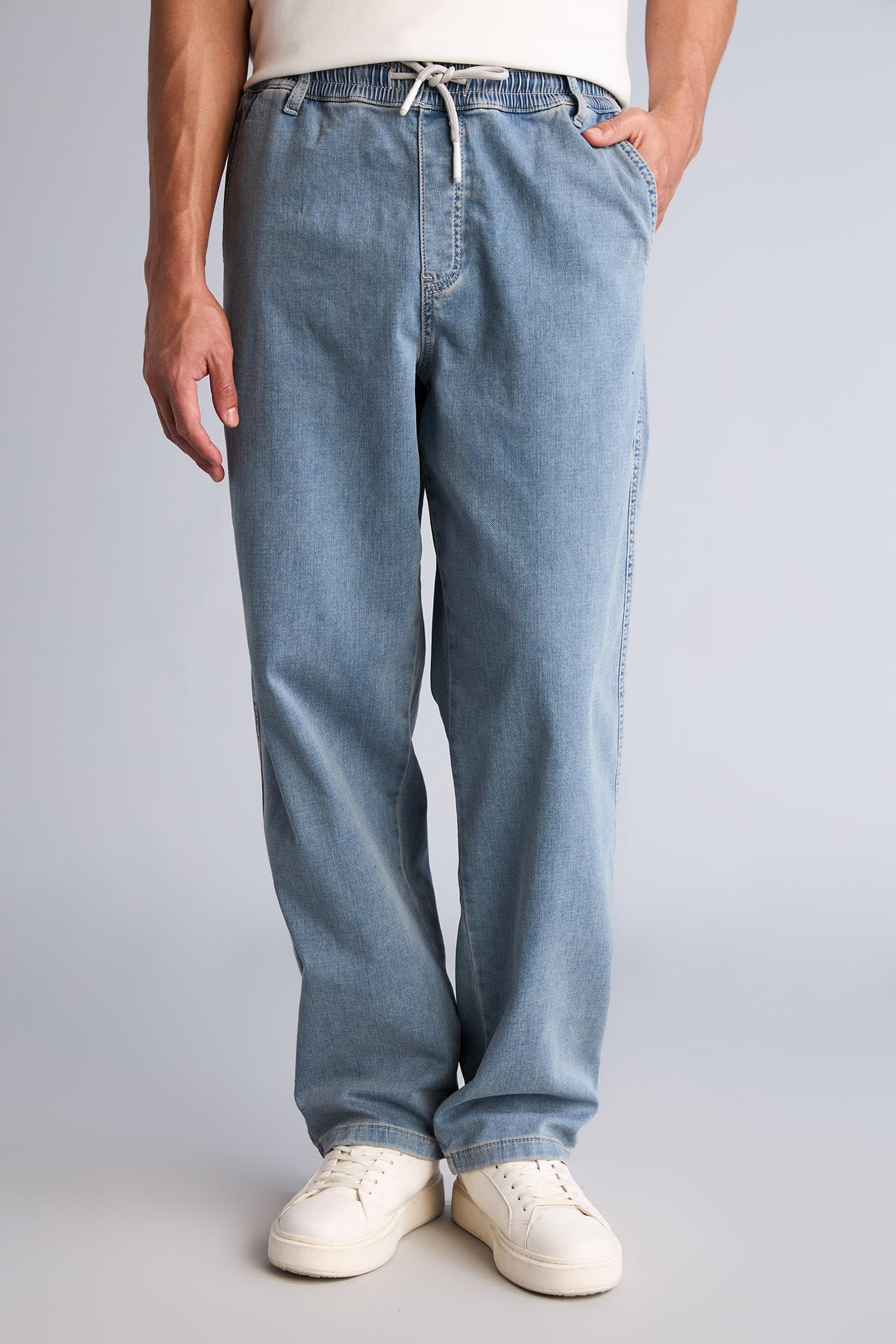 DeFacto Wıde Leg Normal Bel Jean Pantolon görsel 5