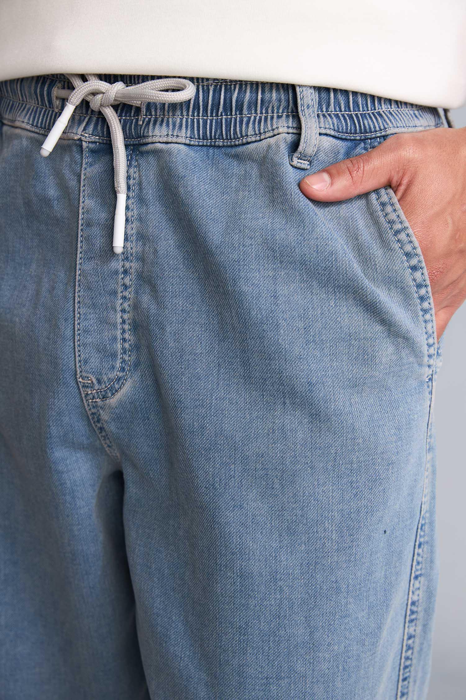 DeFacto Wıde Leg Normal Bel Jean Pantolon görsel 6