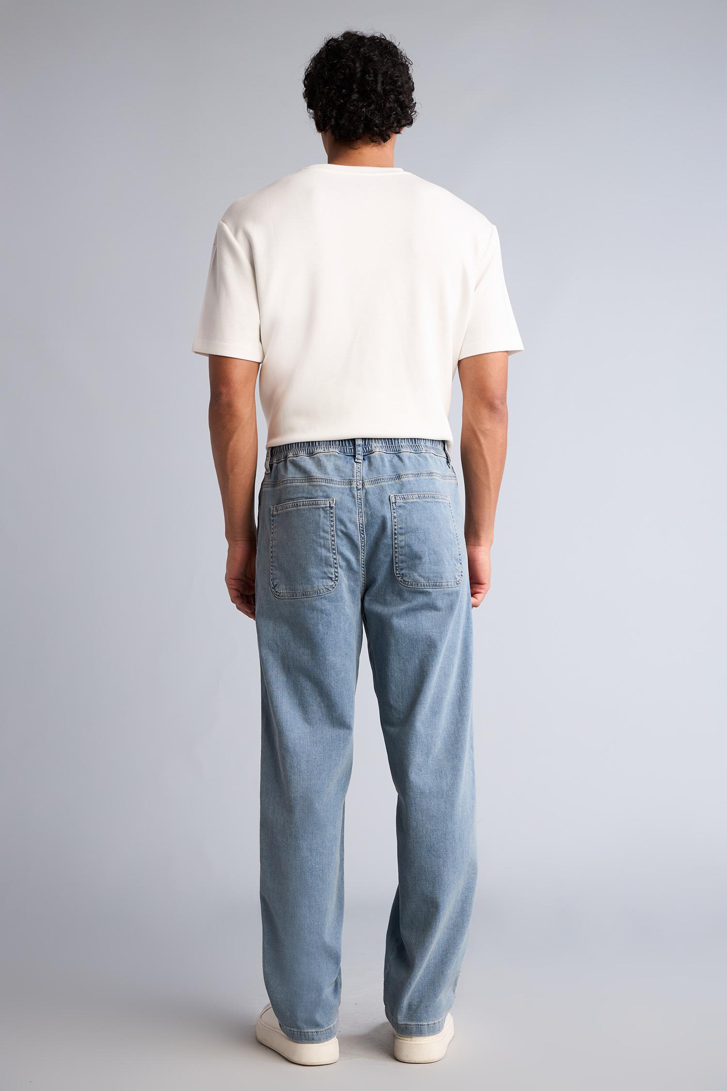 DeFacto Wıde Leg Normal Bel Jean Pantolon görsel 7