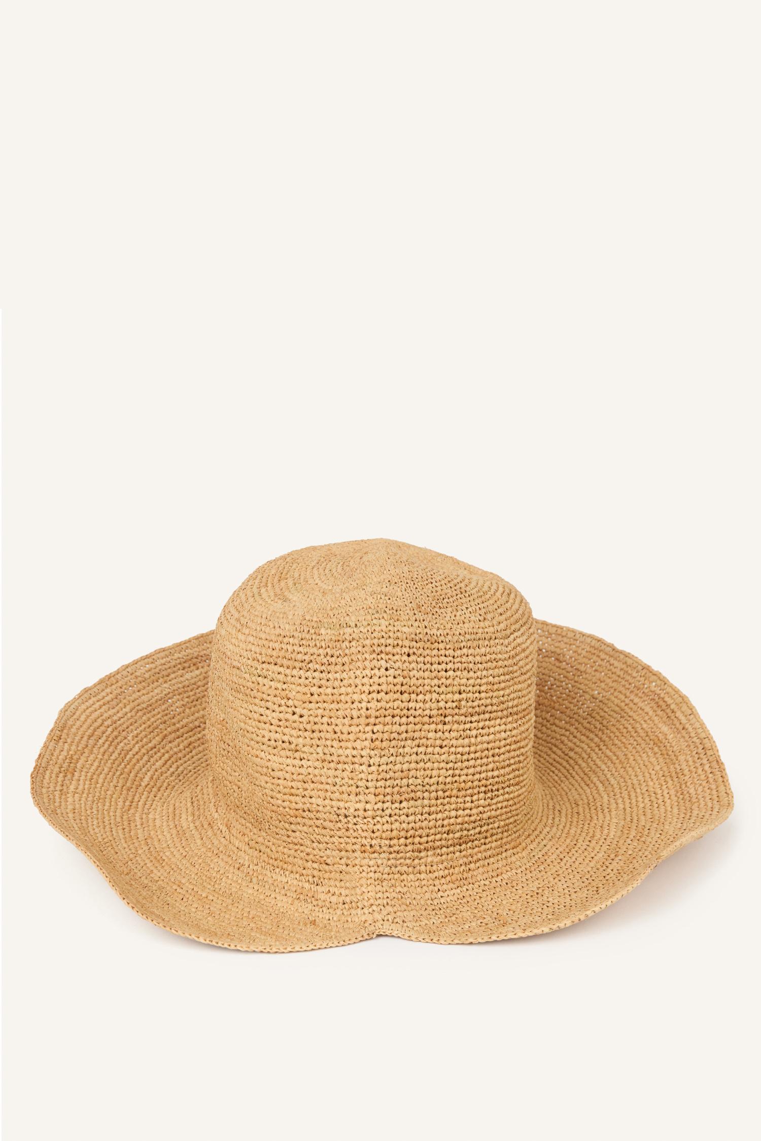 DeFacto Manuka x Defacto Bej Hasır Şapka görsel 5