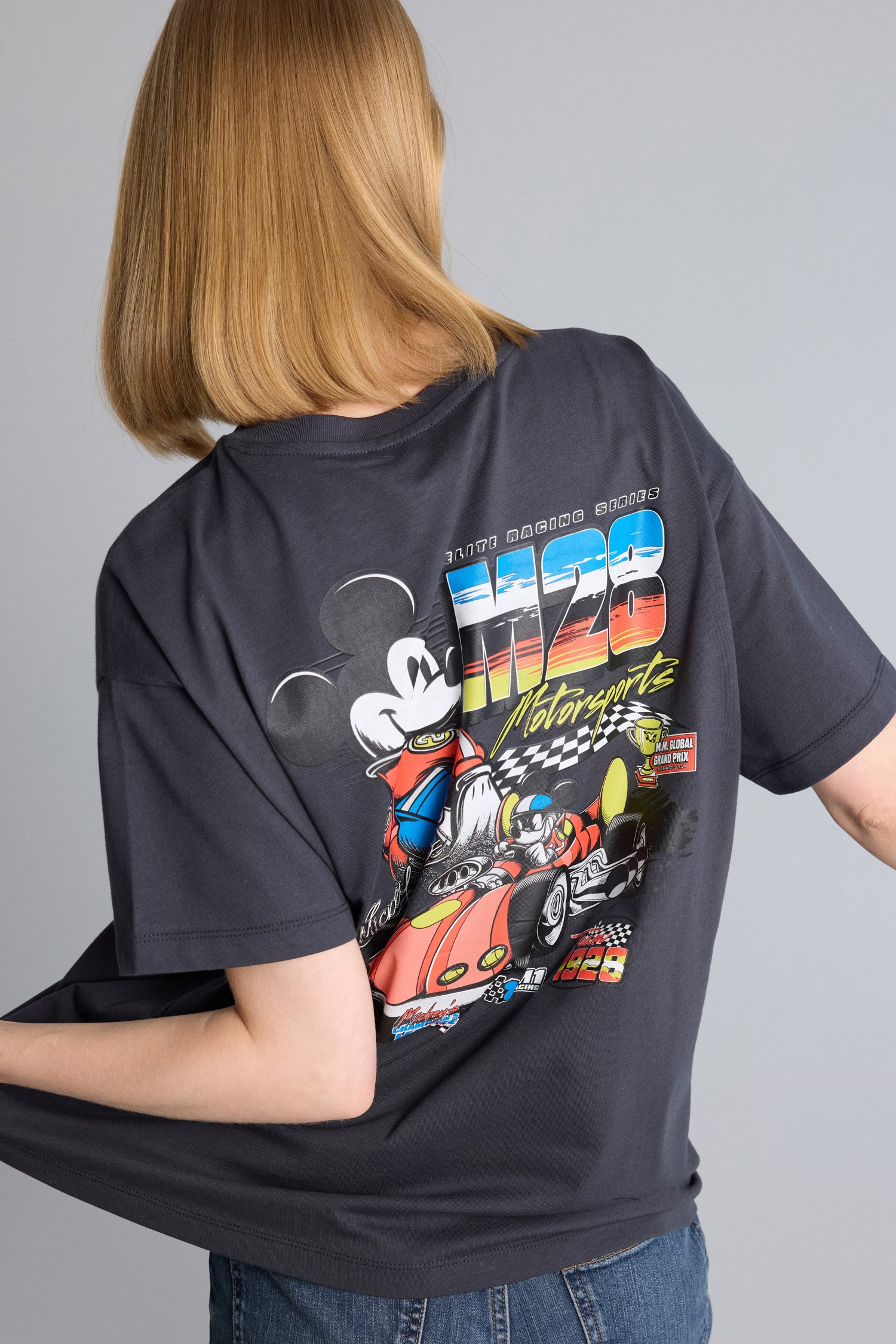 DeFacto %100 Pamuk Disney Oversize Baskılı Tişört