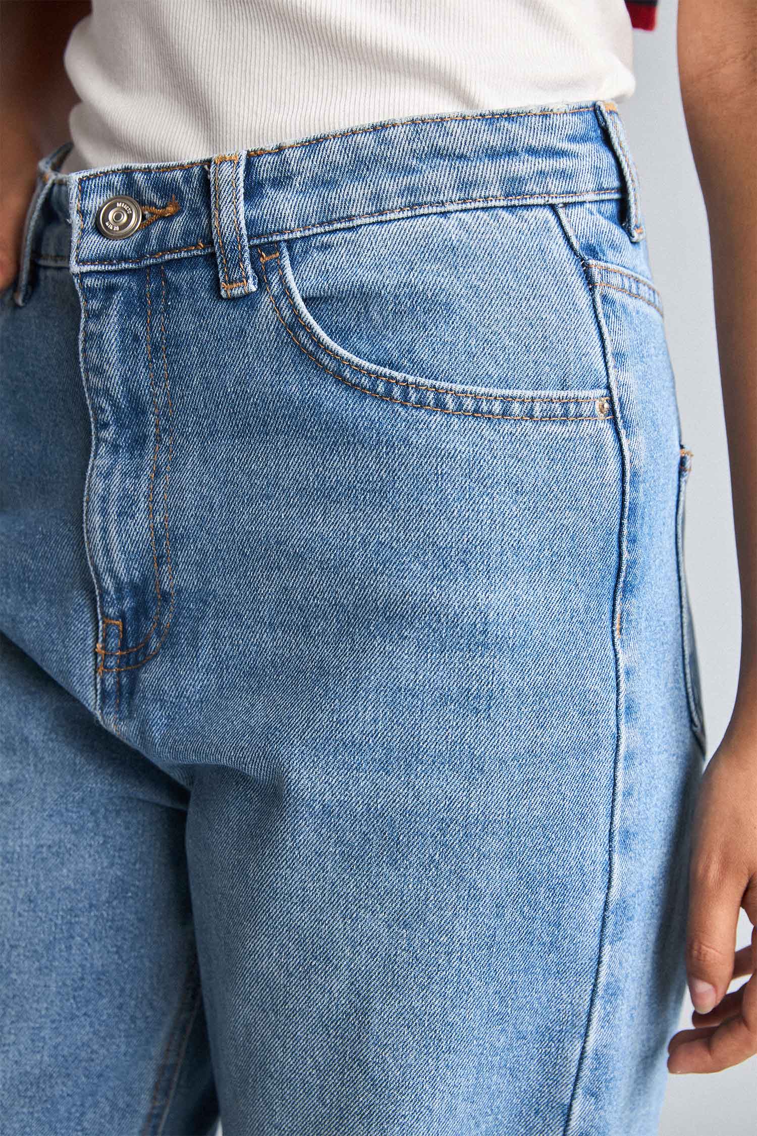 DeFacto 90's Wıde Leg Pantolon görsel 4