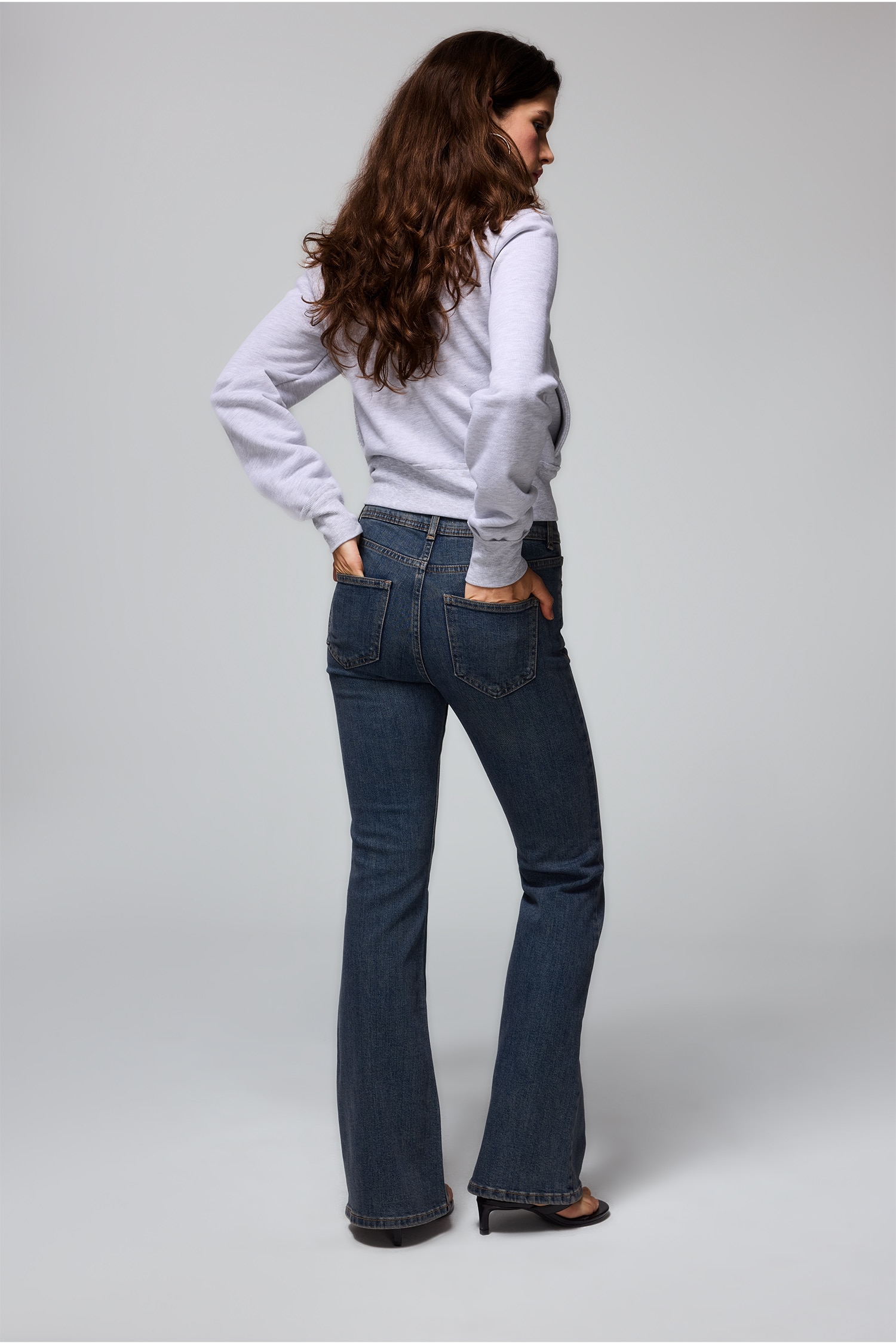 DeFacto Mıa Flare Fit Normal Jean Pantolon görsel 5