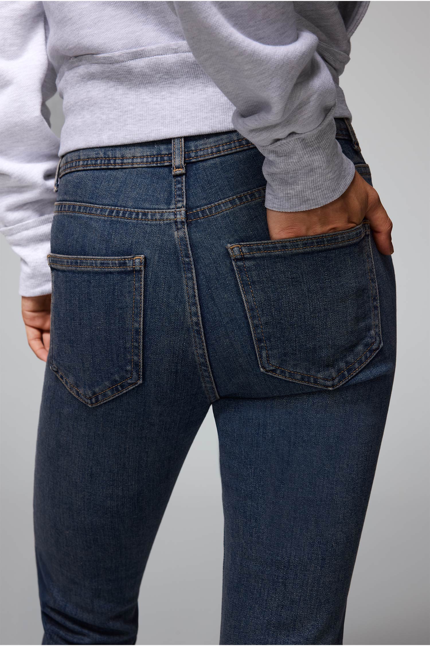 DeFacto Mıa Flare Fit Normal Jean Pantolon görsel 7