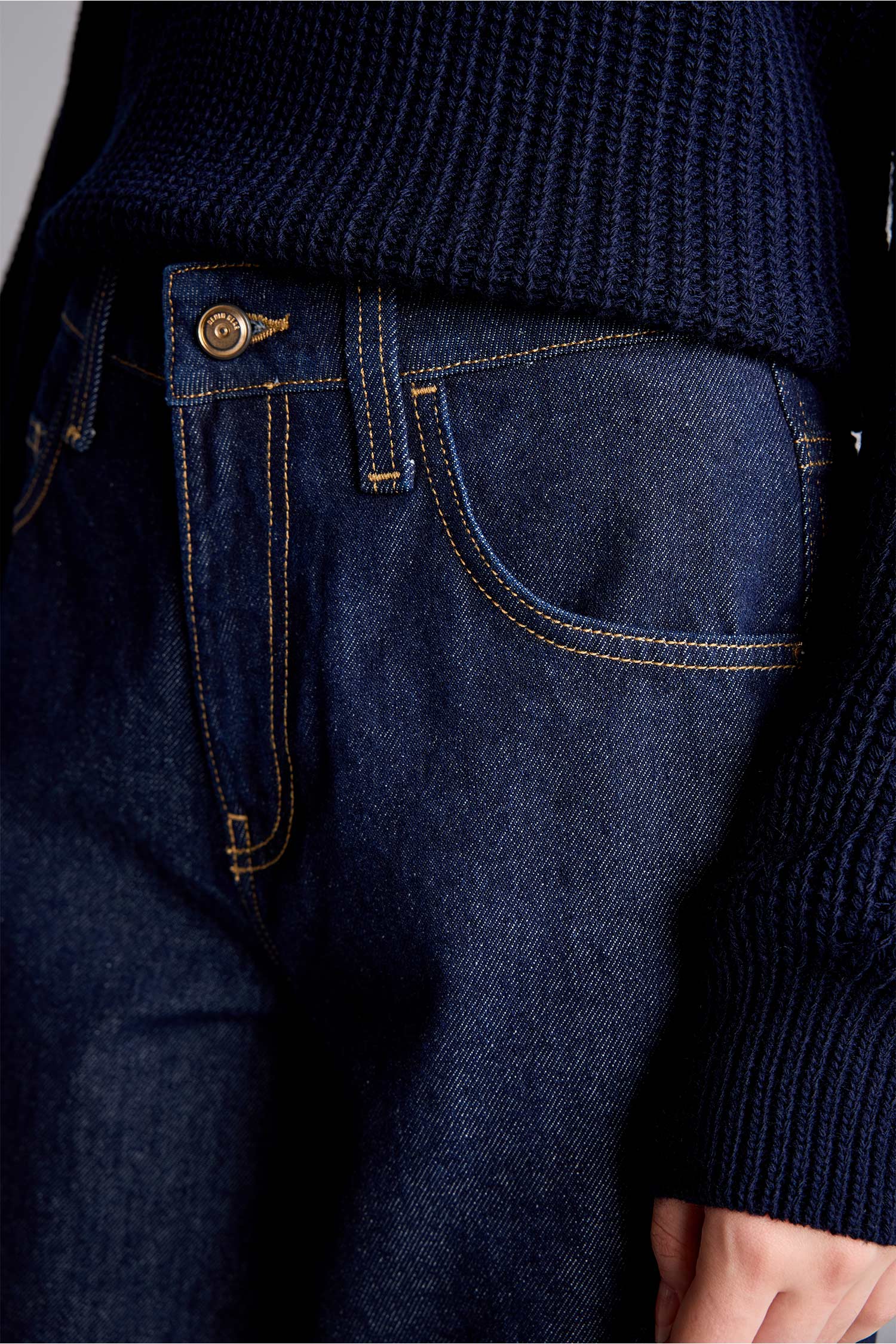DeFacto Yüksek Bel Barrel Fit Jean Pantolon görsel 5