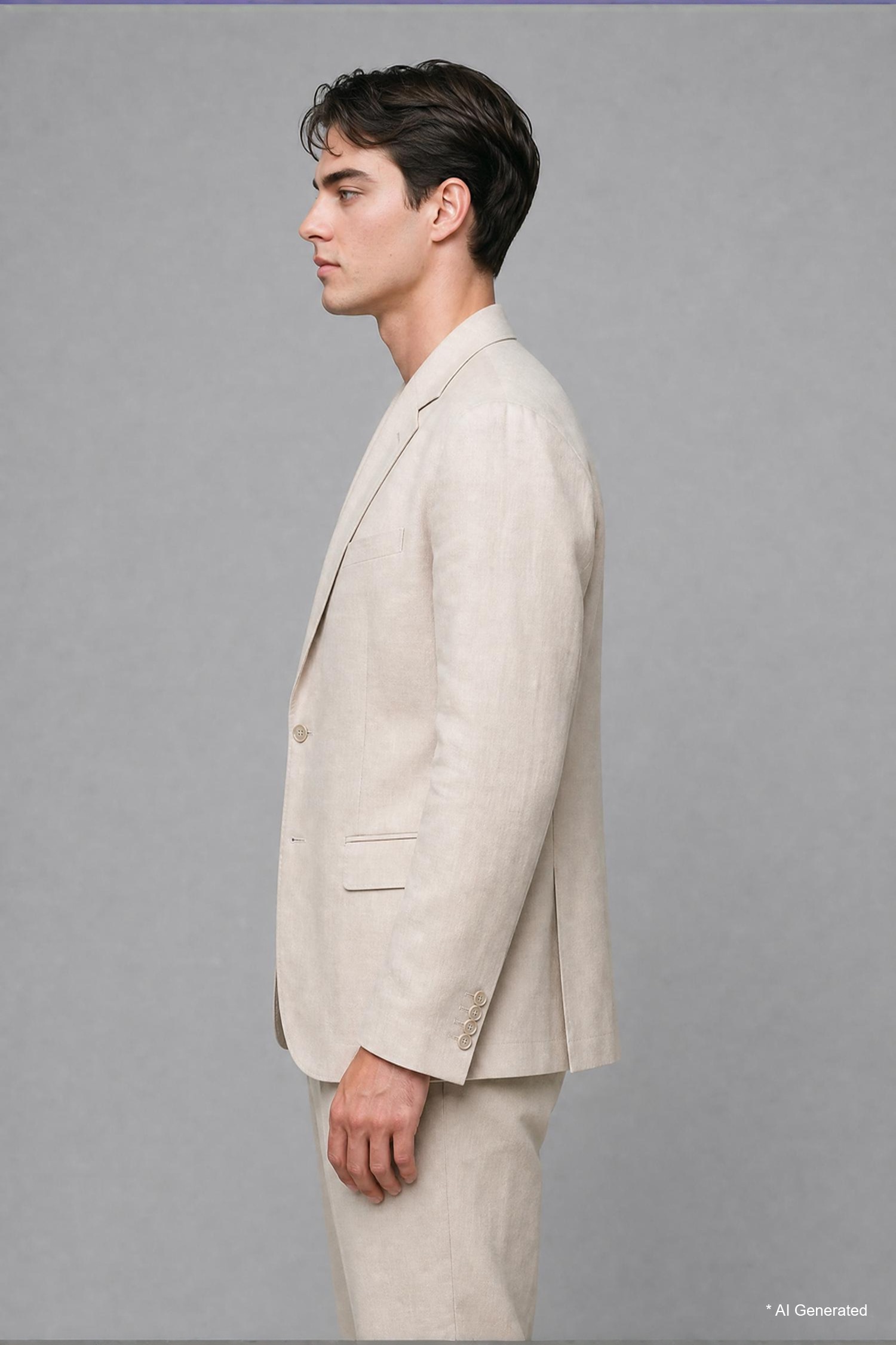 DeFacto Regular Fit Pamuklu Blazer Ceket görsel 4