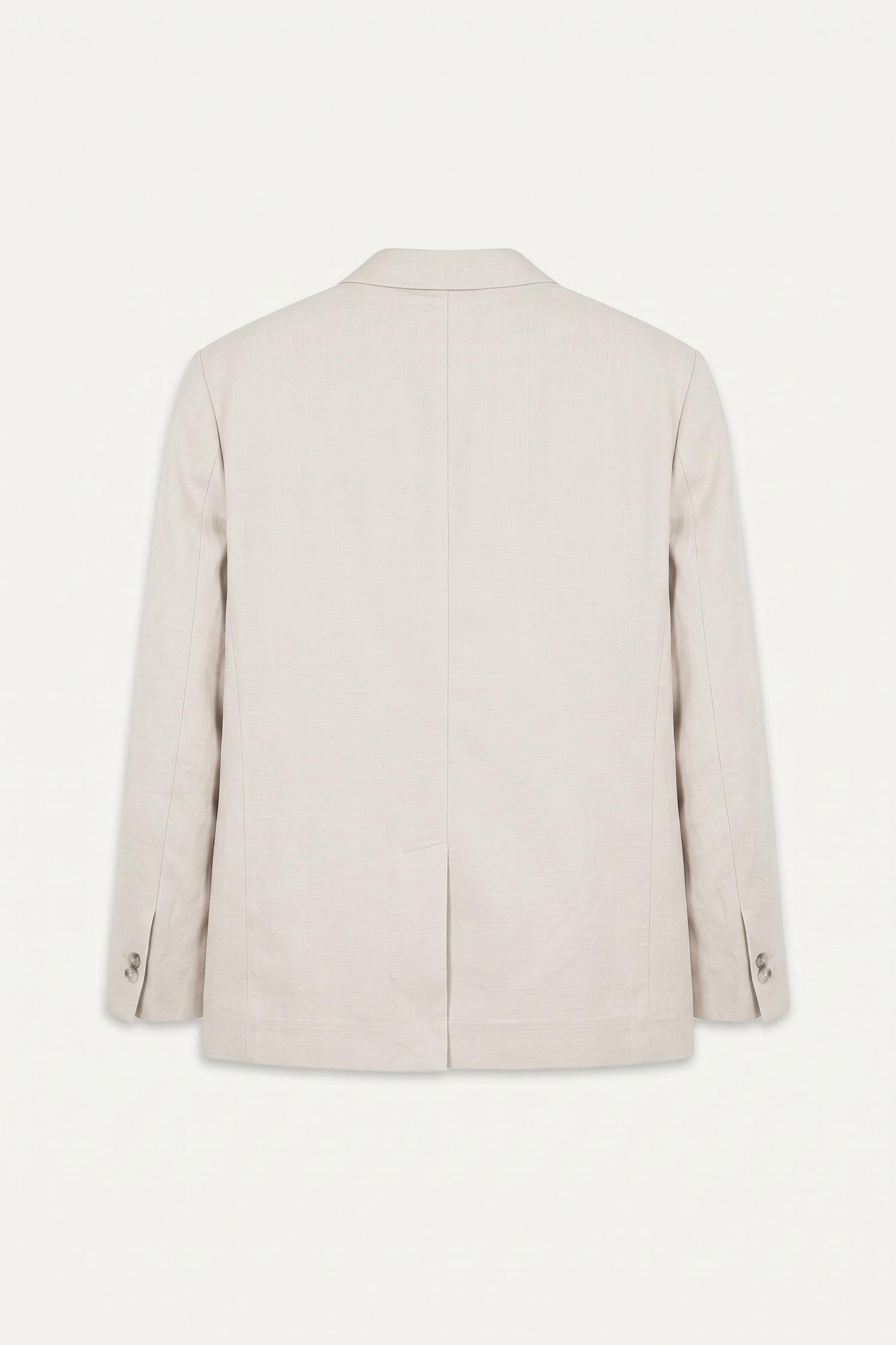 Regular Fit Linen Look Blazer