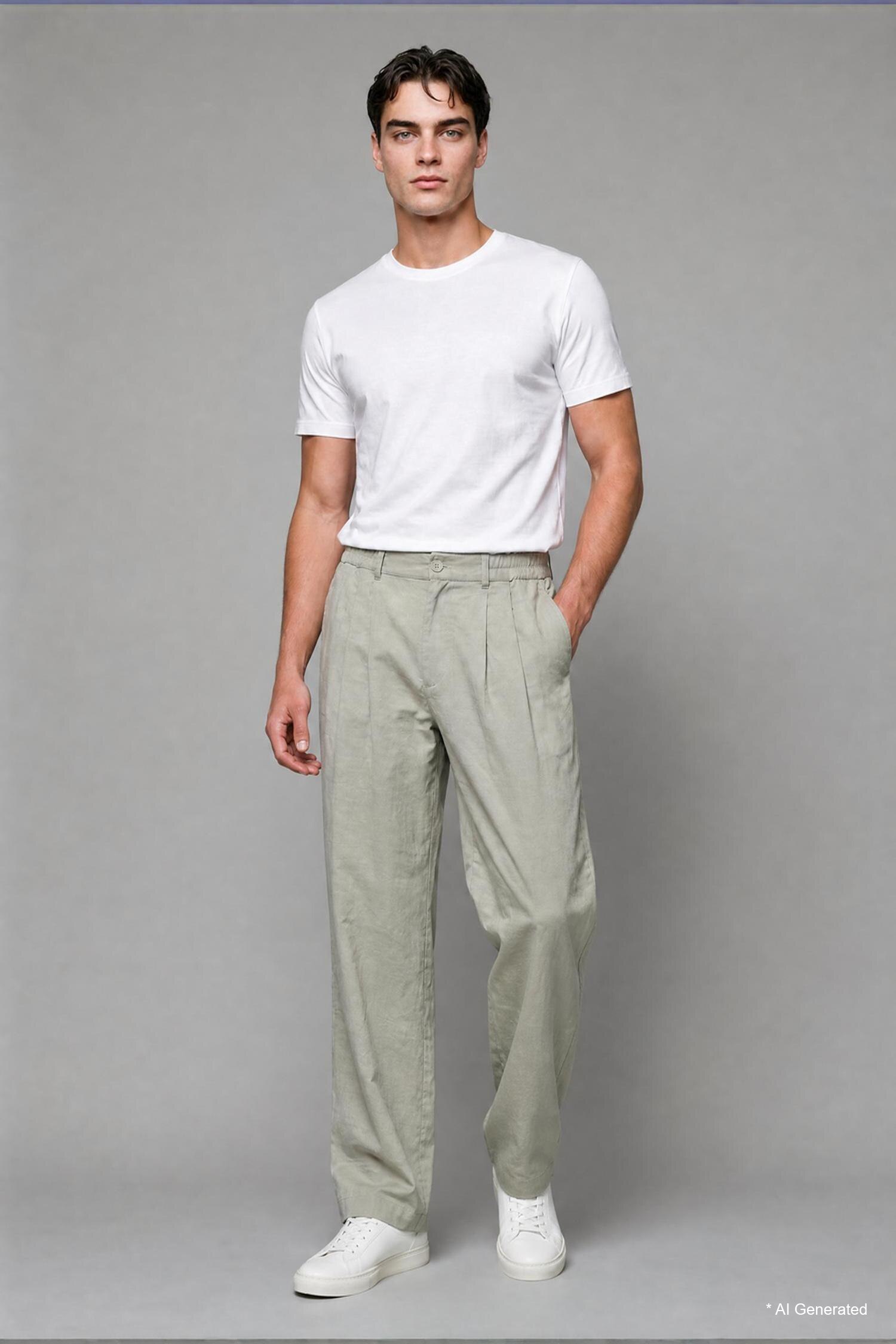 DeFacto Wide Leg Pantolon görsel 2
