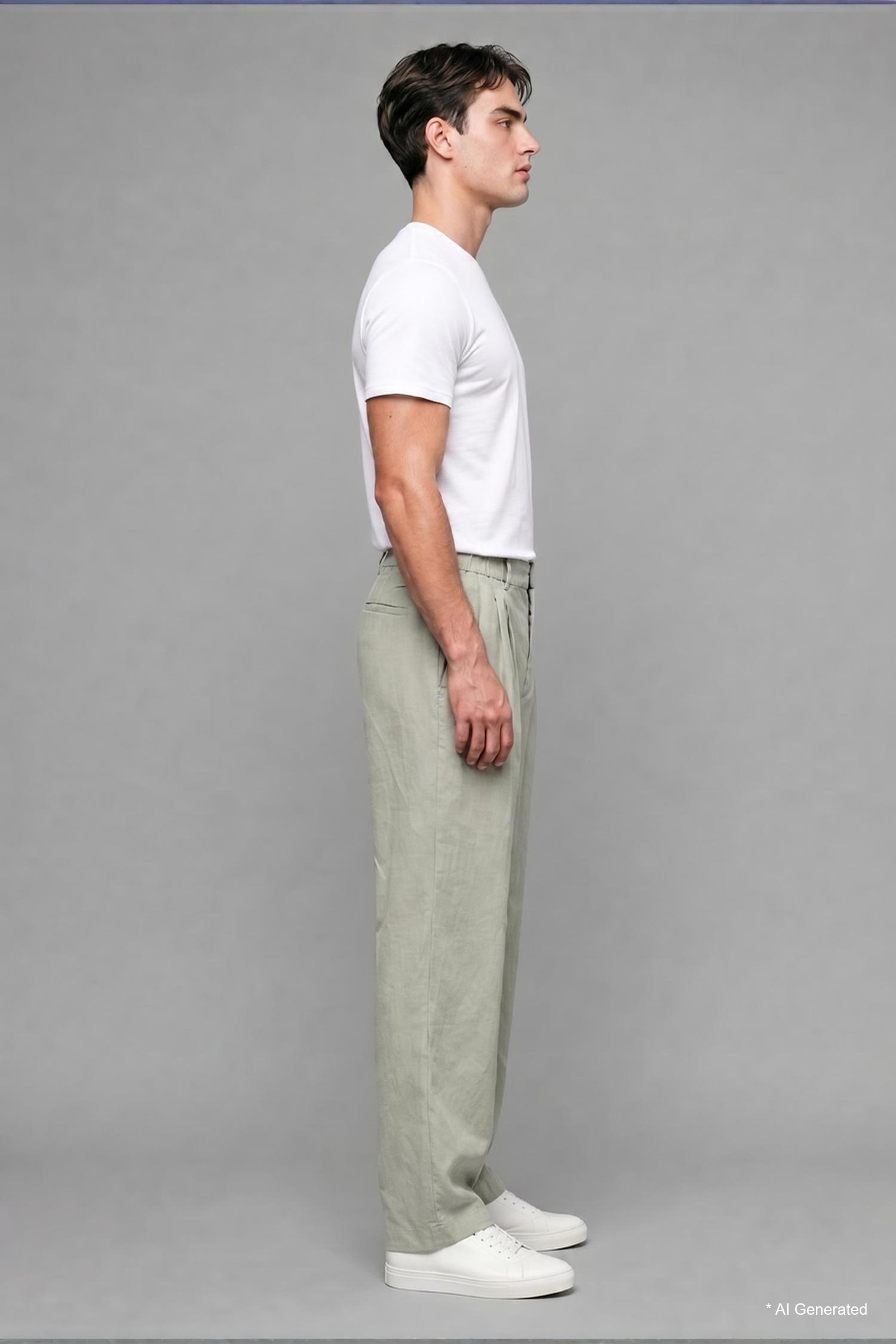 DeFacto Wide Leg Pantolon görsel 3