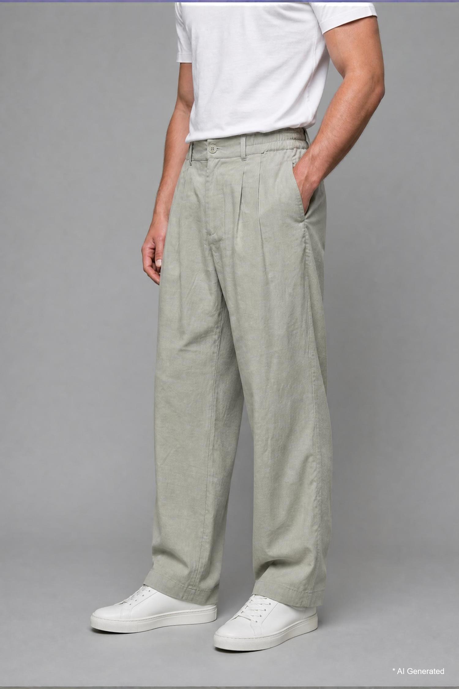 DeFacto Wide Leg Pantolon görsel 5