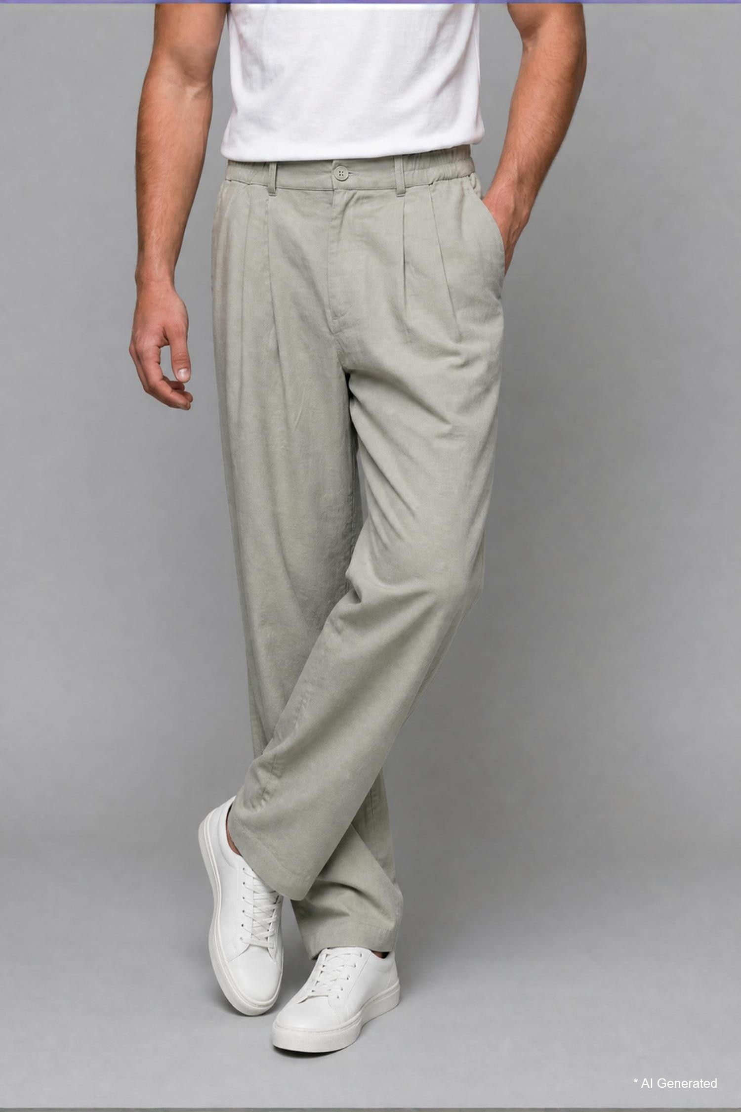 DeFacto Wide Leg Pantolon görsel 6