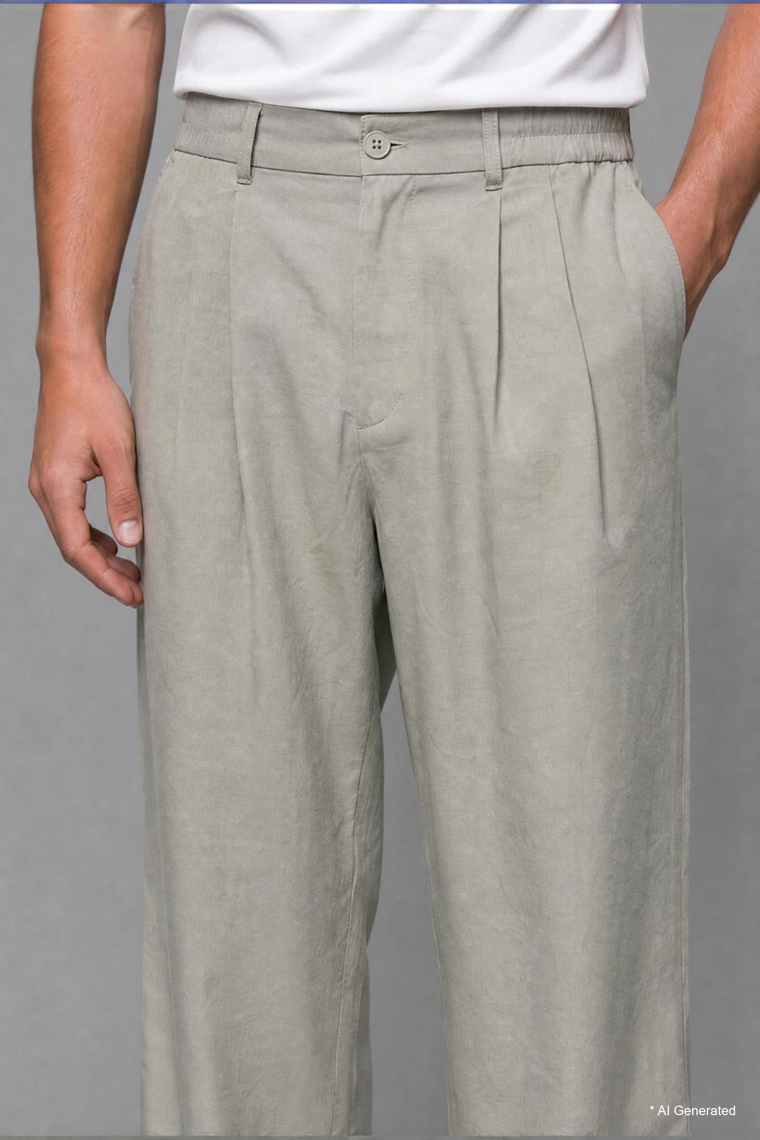 DeFacto Wide Leg Pantolon görsel 7