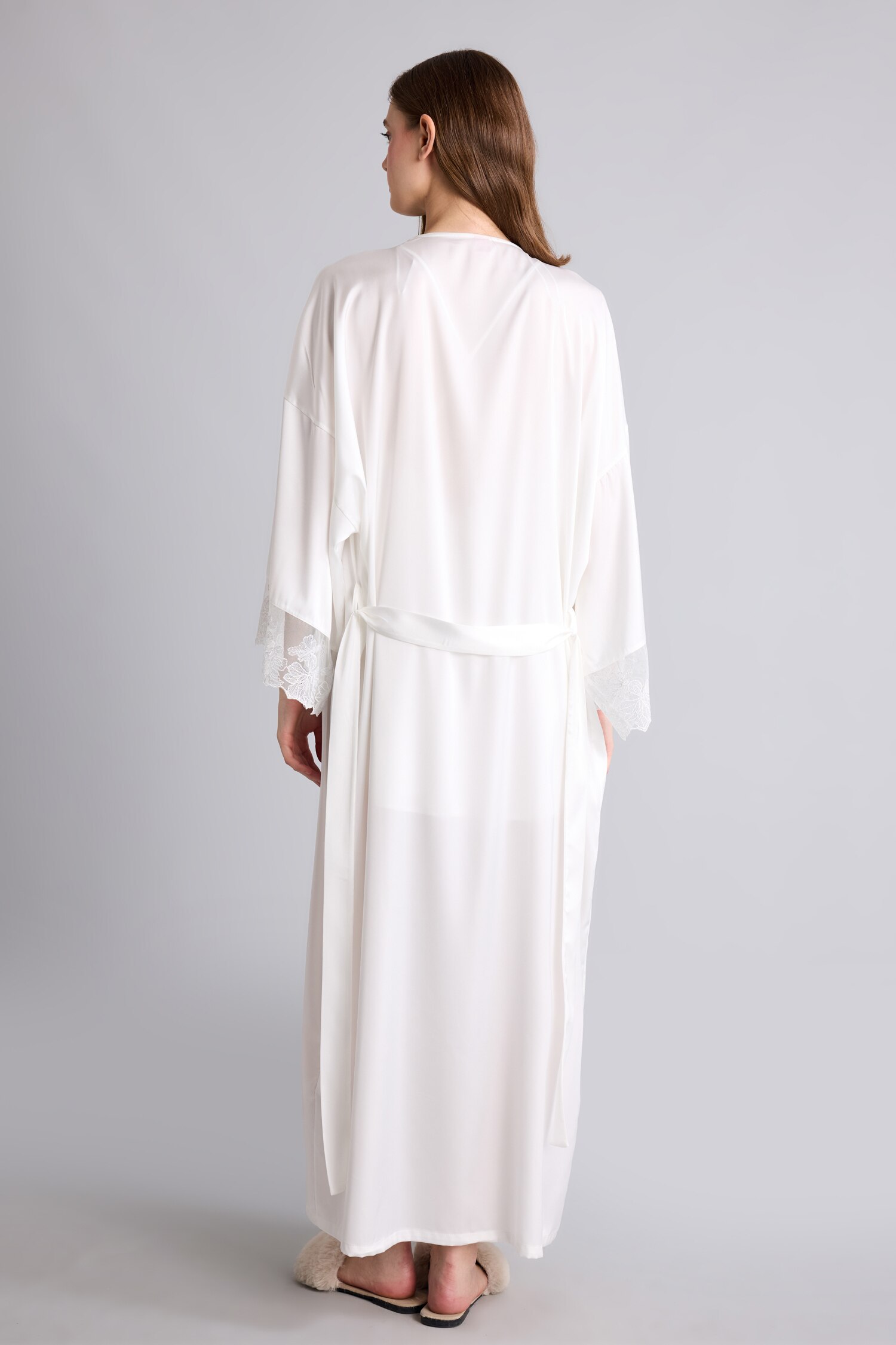 DeFacto Relaxed Fit Wrap Yaka Sabahlık görsel 6