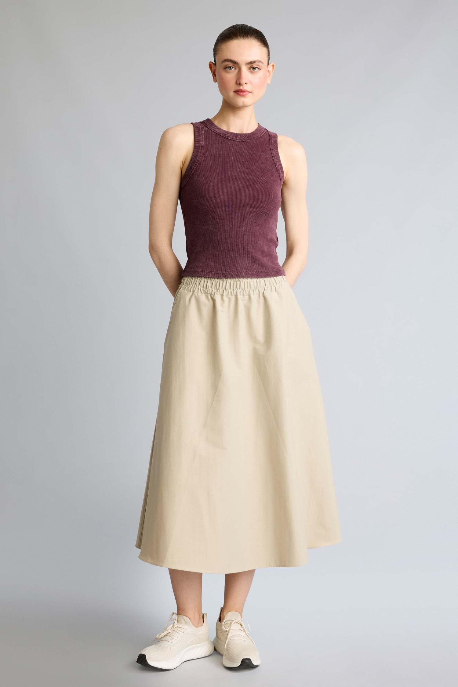 DeFacto Pamuklu Slim Fit Ribana Atlet görsel 2
