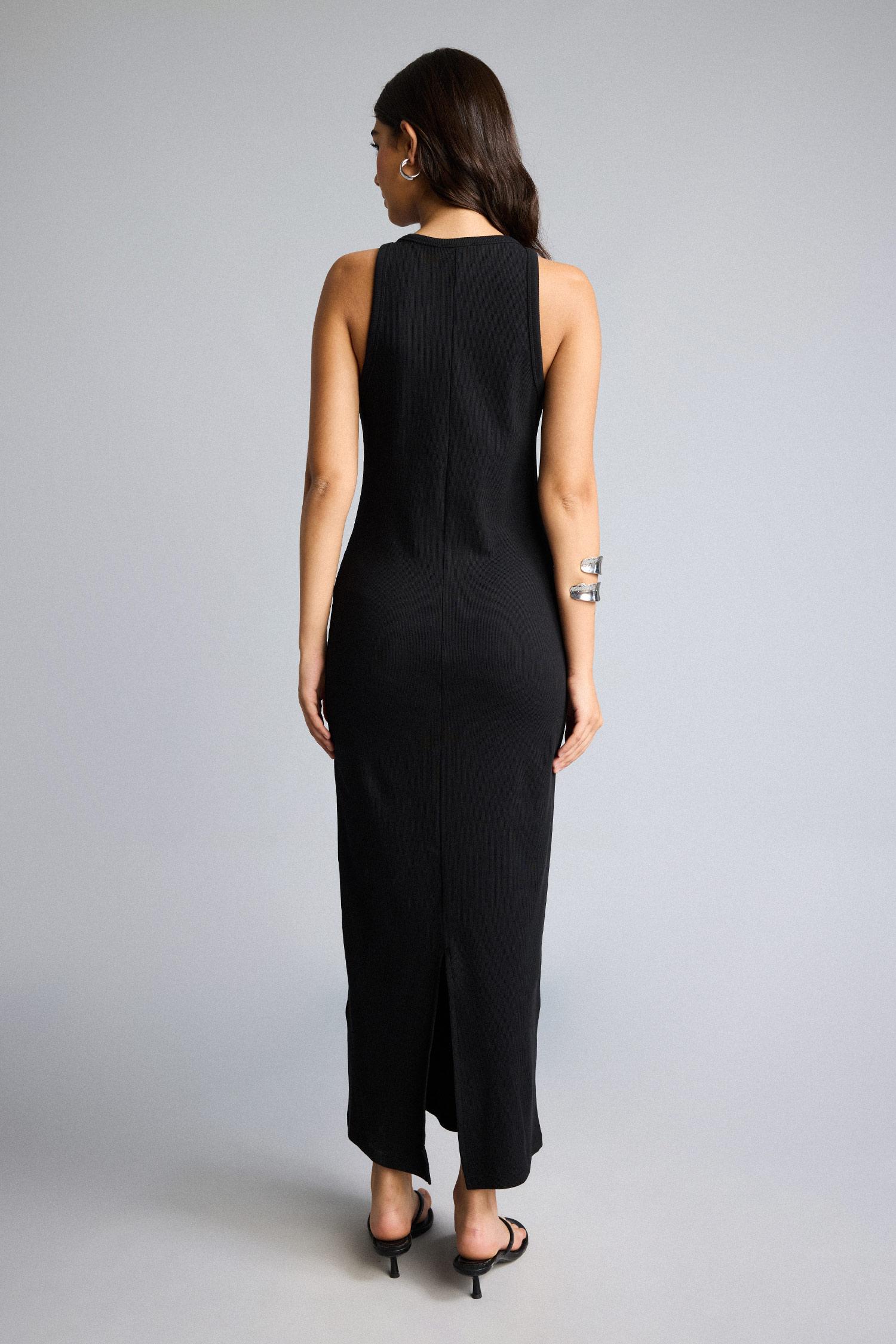 DeFacto Bodycon Kolsuz Ribana Maxi Elbise görsel 7