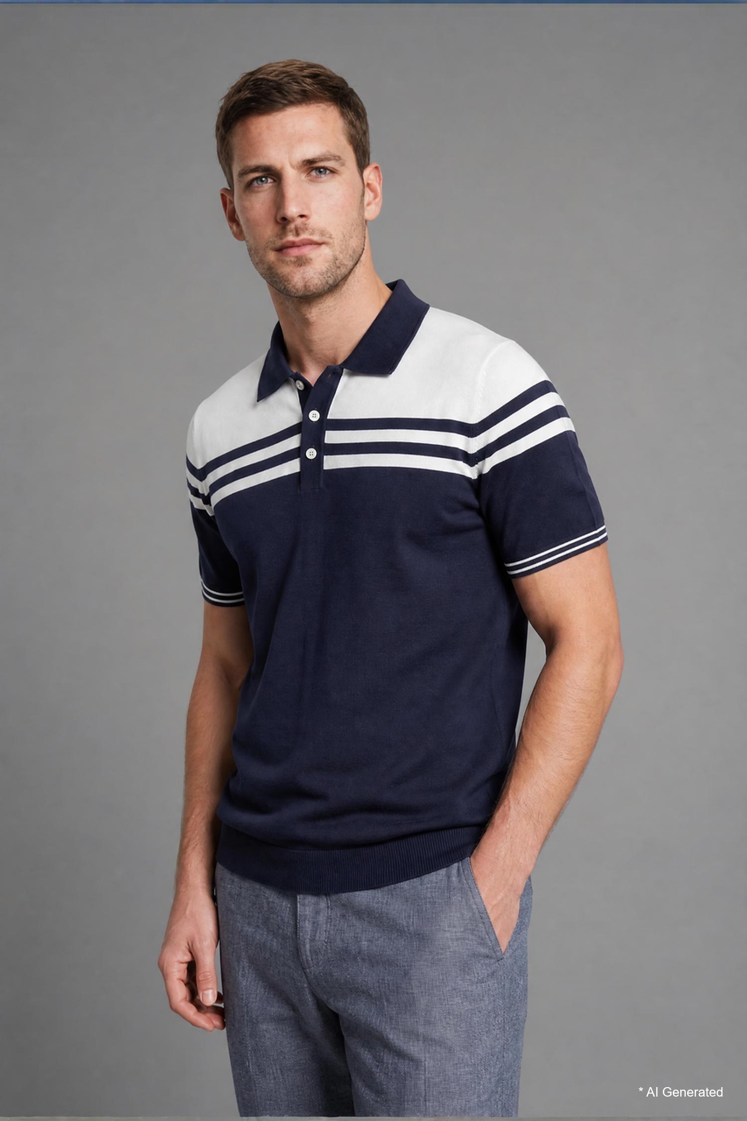 DeFacto Standart Fit Polo Triko Tişört