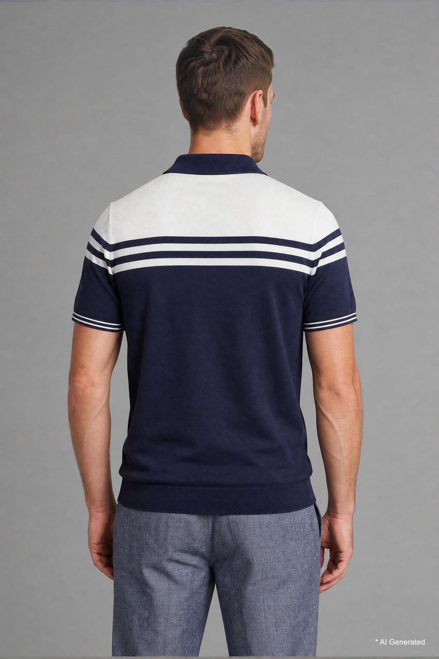 DeFacto Standart Fit Polo Triko Tişört görsel 5