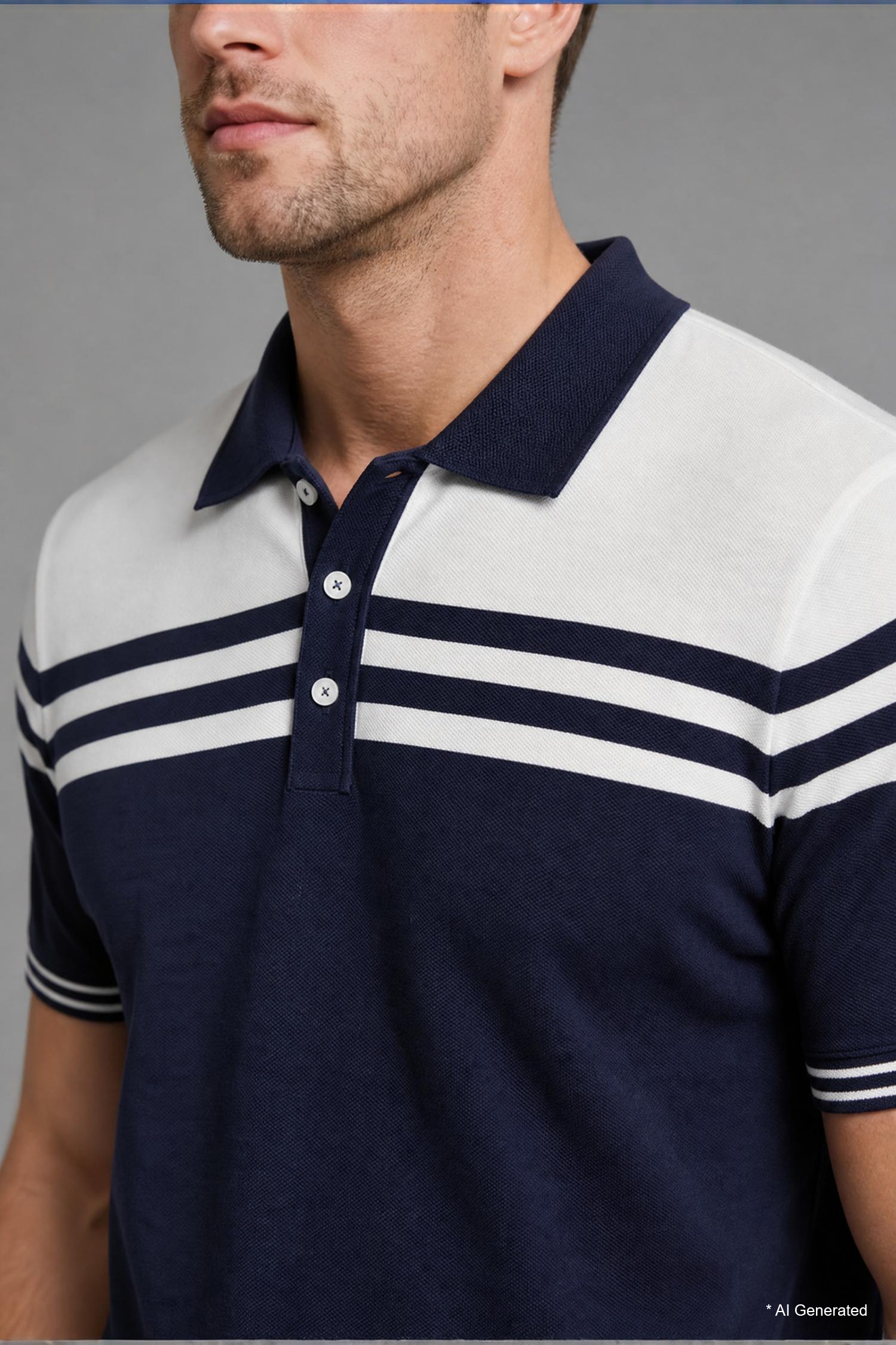 DeFacto Standart Fit Polo Triko Tişört görsel 6