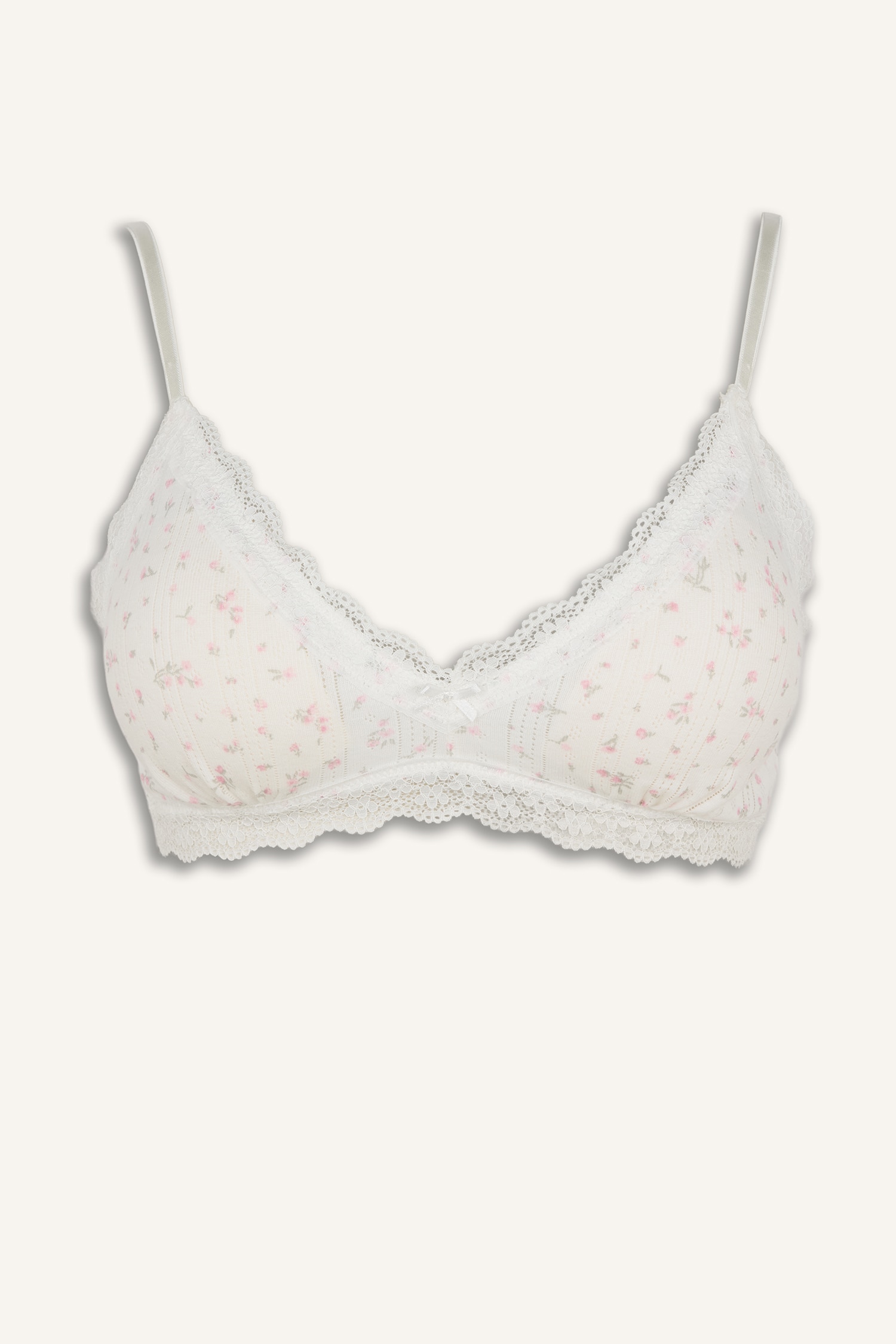 DeFacto Dantel Detaylı Çıkarılabilir Kap Pedli Bralet