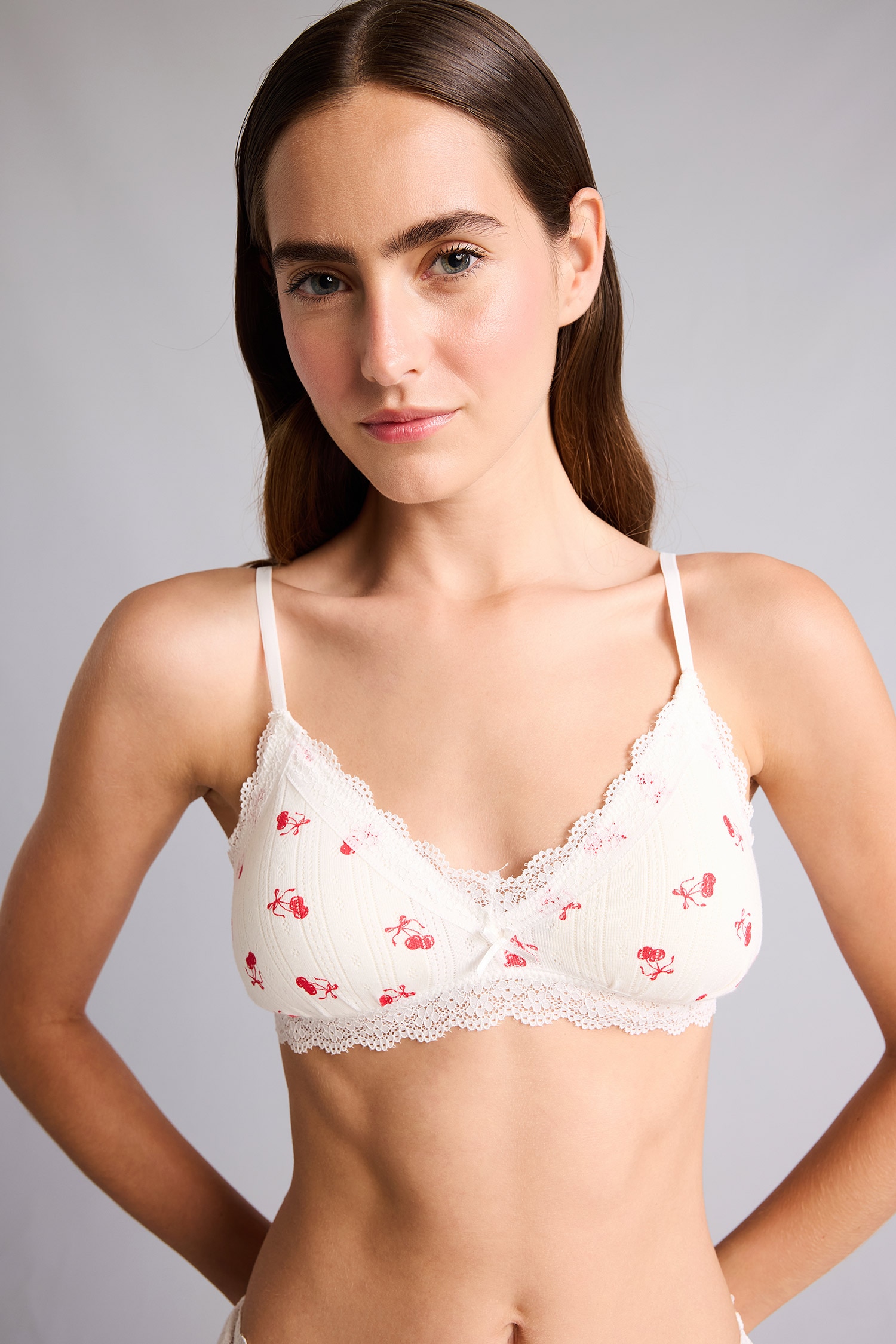 DeFacto Dantel Detaylı Çıkarılabilir Kap Pedli Bralet görsel 3
