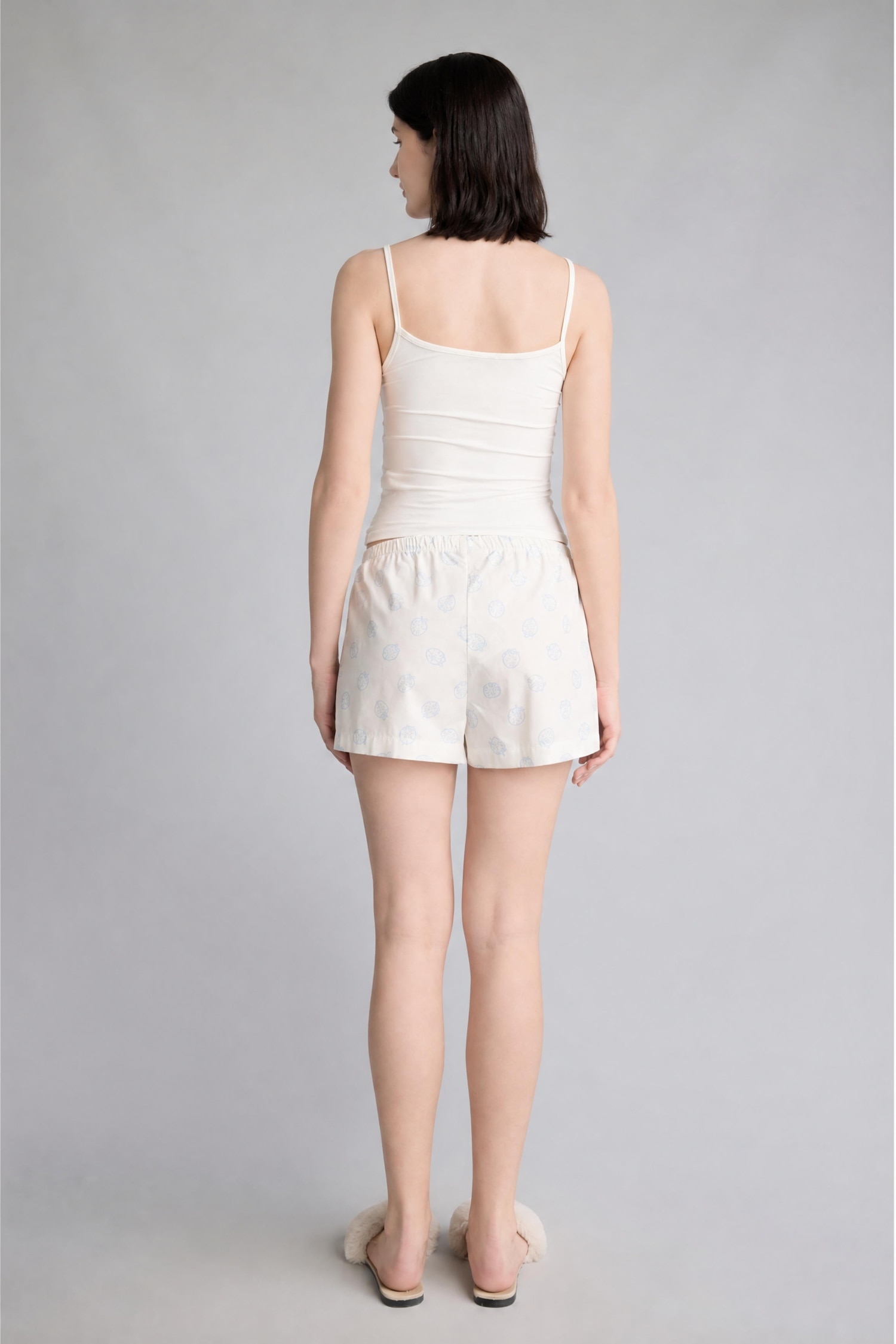 DeFacto %100 Pamuk Regular Fit Poplin Pijama Alt görsel 5