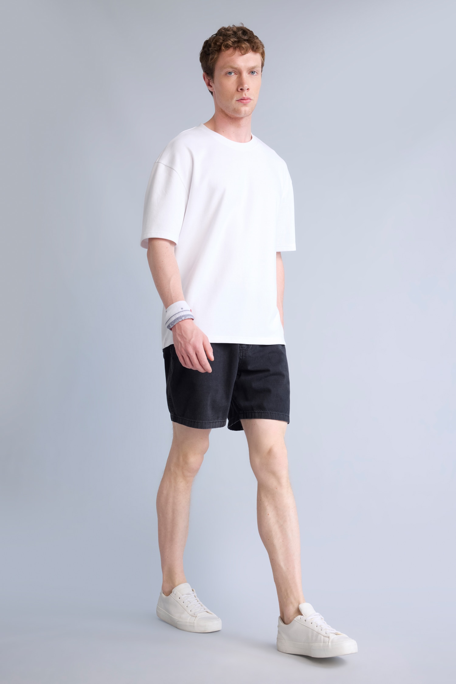 DeFacto %100 Pamuk Relaxed Fit Bermuda Jean Şort