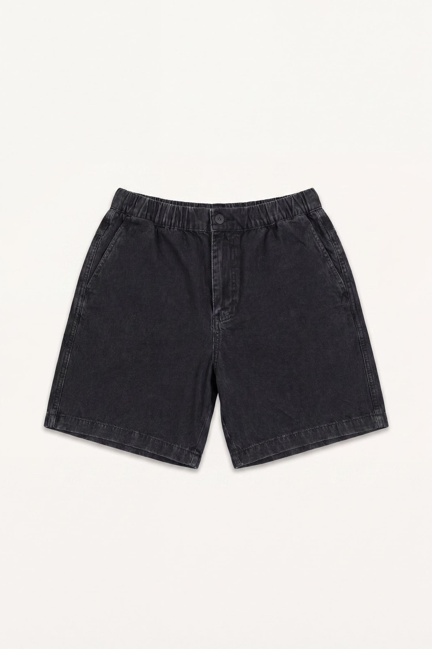 DeFacto %100 Pamuk Relaxed Fit Bermuda Jean Şort görsel 7