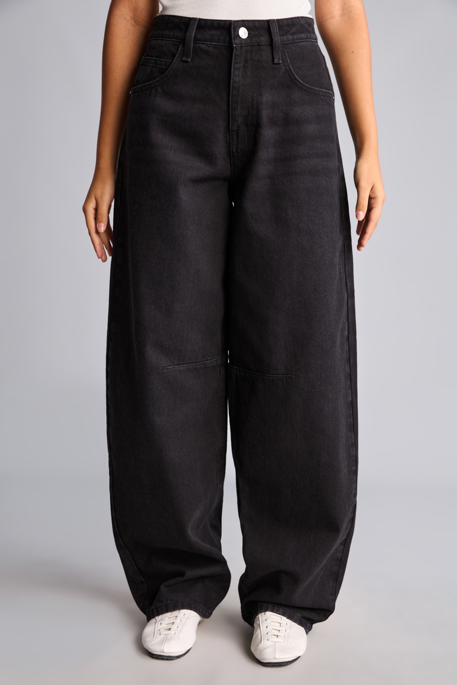 DeFacto Baggy Fit Yüksek Bel Jean Pantolon görsel 4