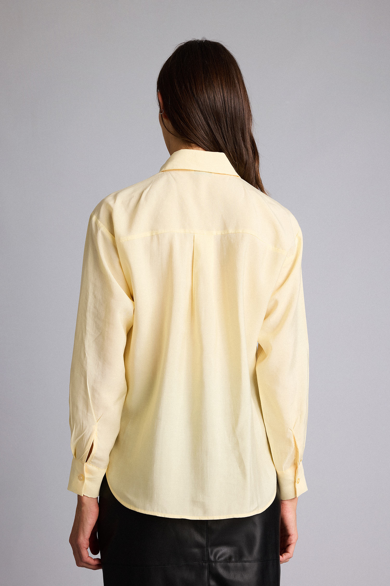 DeFacto Overshirt Fit Modal Uzun Kollu Gömlek görsel 5