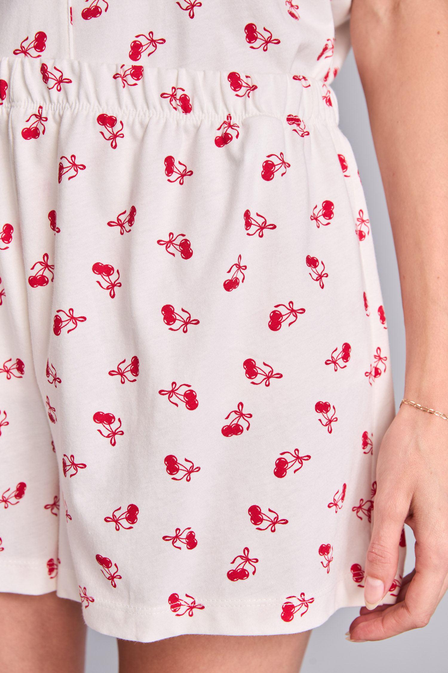 DeFacto Regular Fit Desenli Pijama Takımı görsel 8