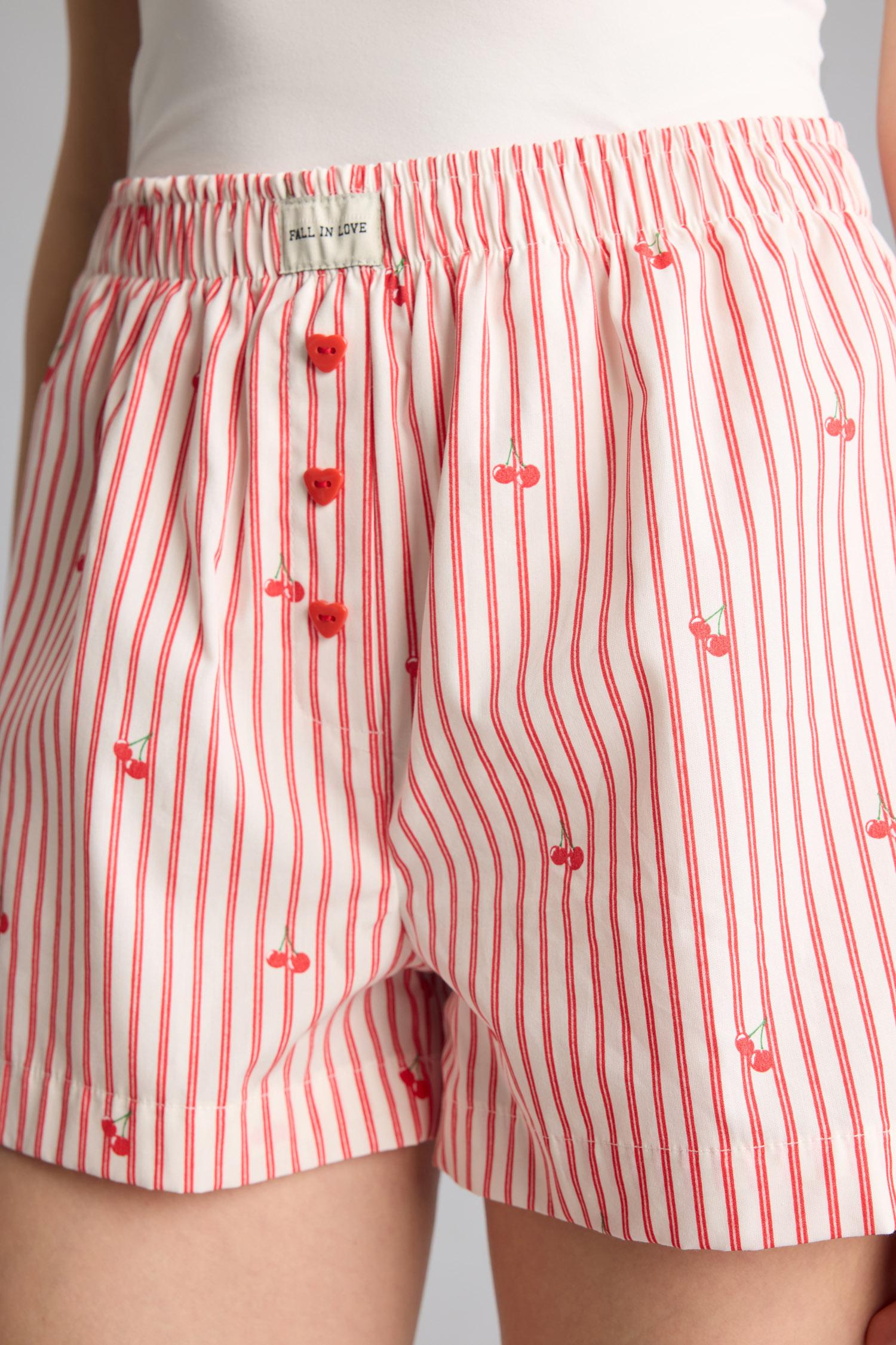 DeFacto %100 Pamuk Regular Fit Poplin Pijama Alt görsel 5