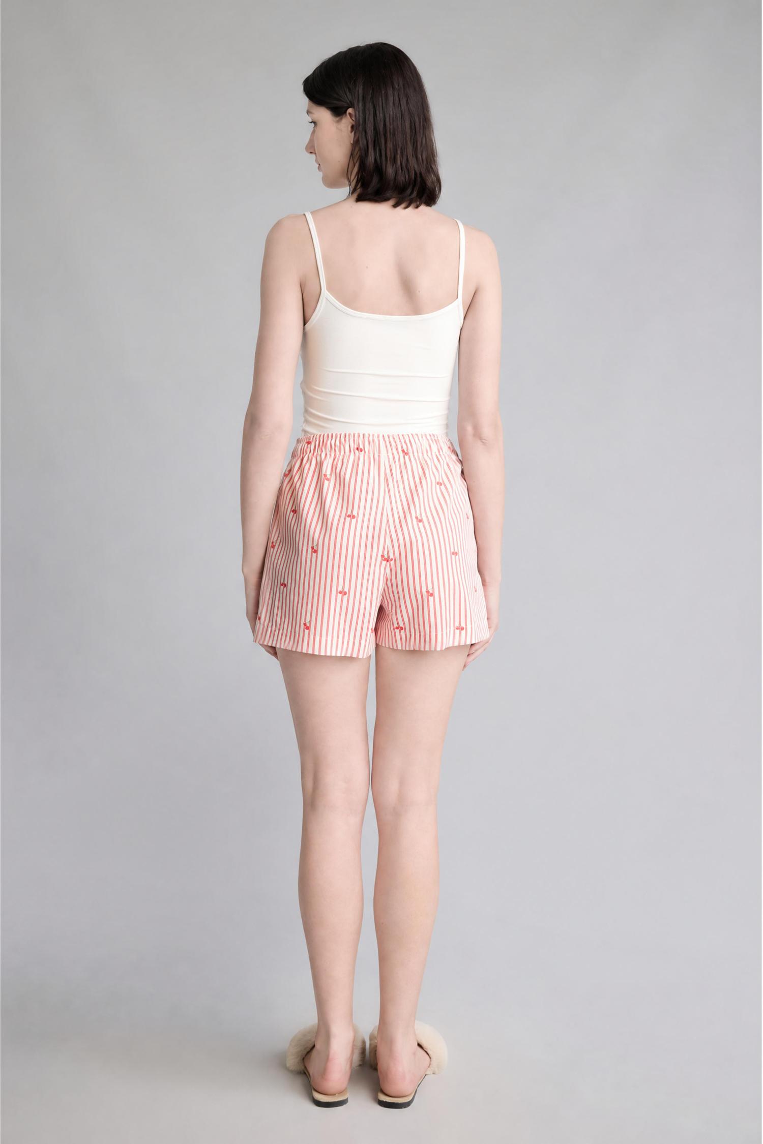 DeFacto %100 Pamuk Regular Fit Poplin Pijama Alt görsel 6