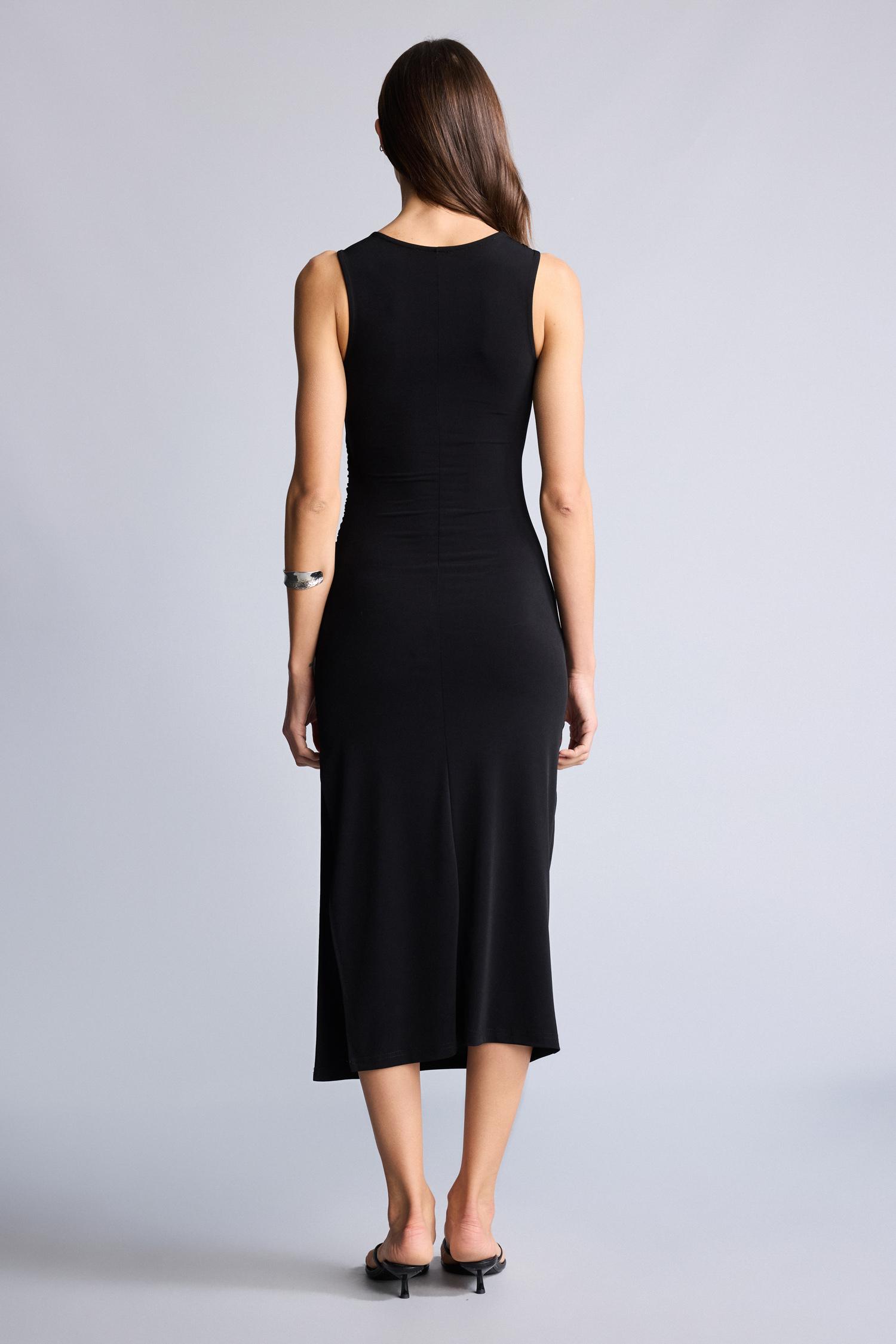DeFacto Bodycon Vücudu Saran Midi Elbise görsel 5