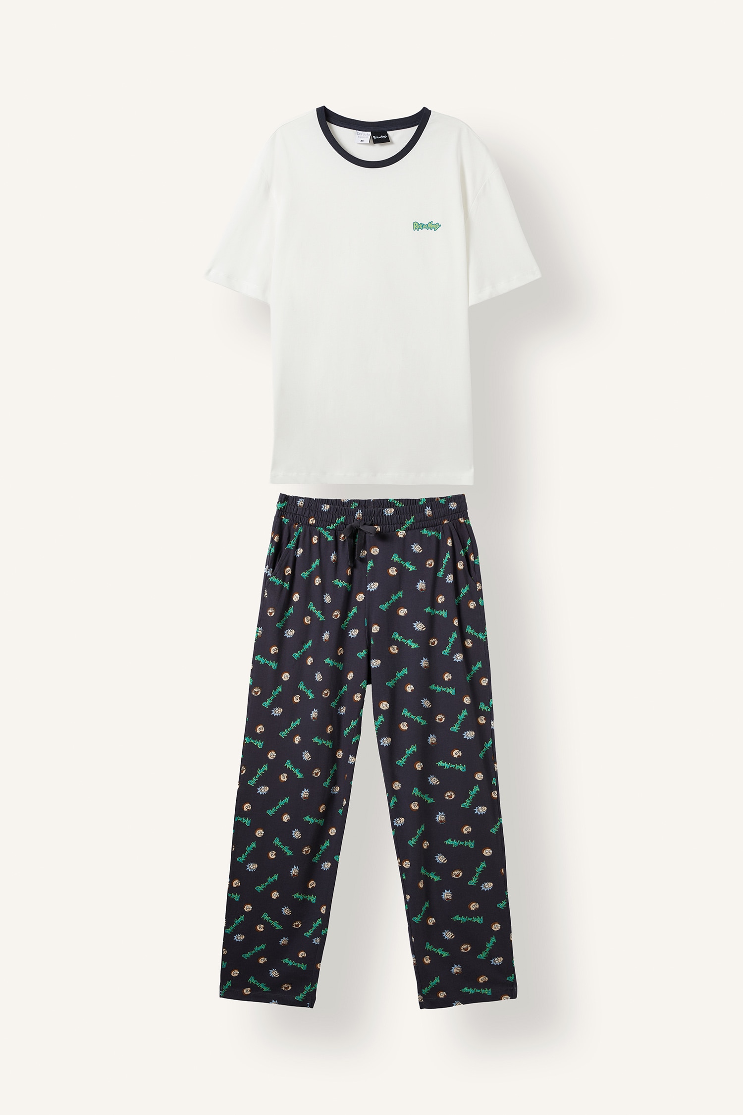 DeFacto Rick and Morty Baskılı Pijama Takımı