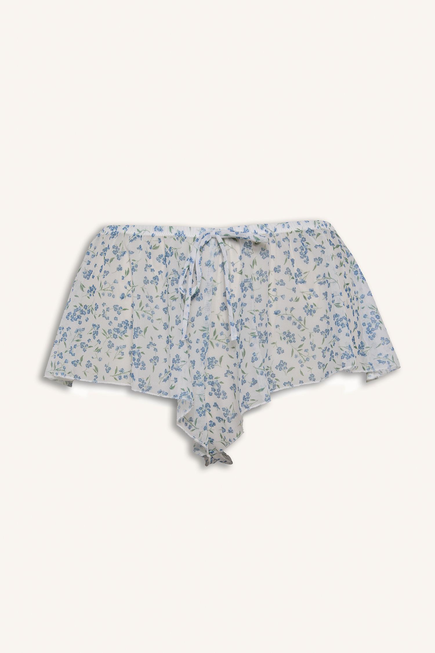 DeFacto Çiçekli Şort Pijama Alt görsel 8