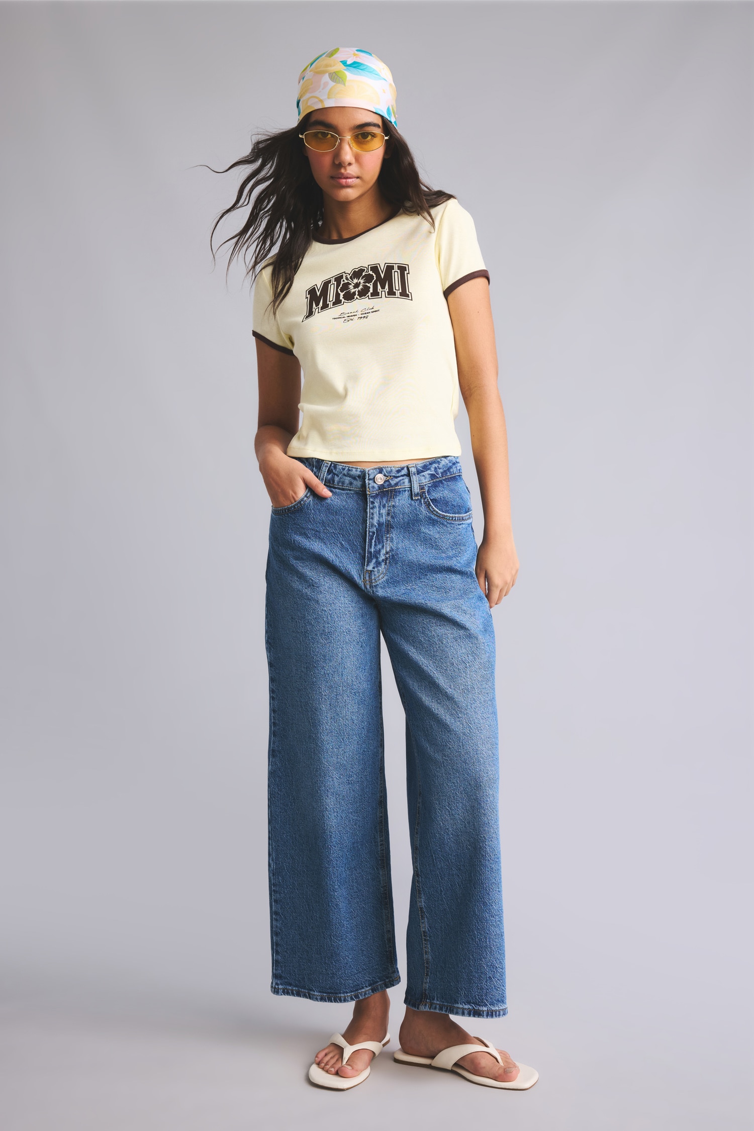 DeFacto Culotte Fit Yüksek Bel Pantolon