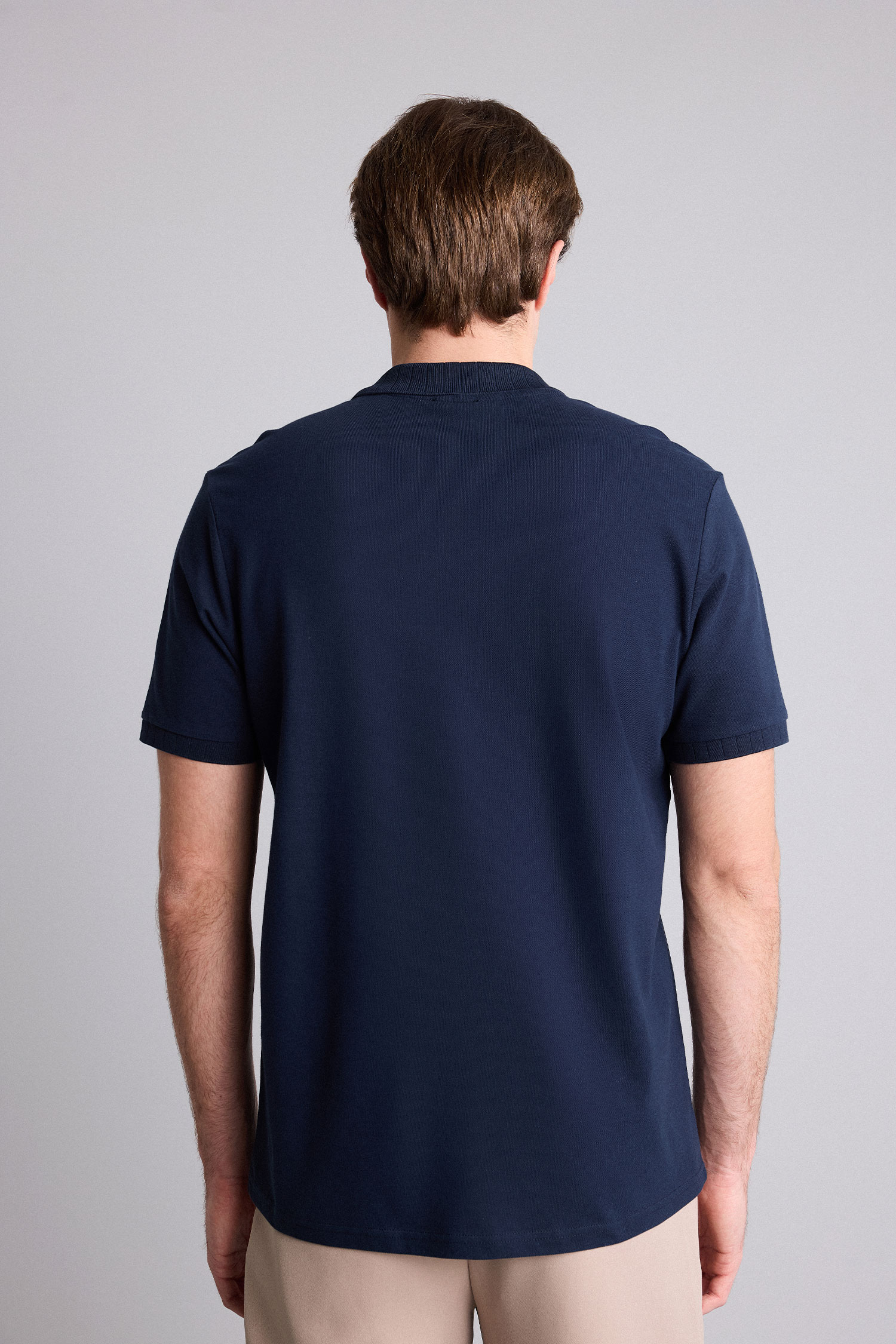 DeFacto %100 Pamuk Regular Fit Polo Tişört görsel 5