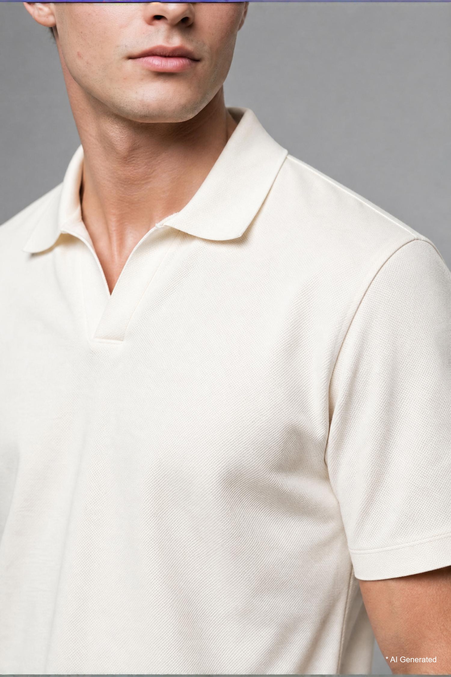 DeFacto %100 Pamuk Regular Fit Polo Tişört görsel 5