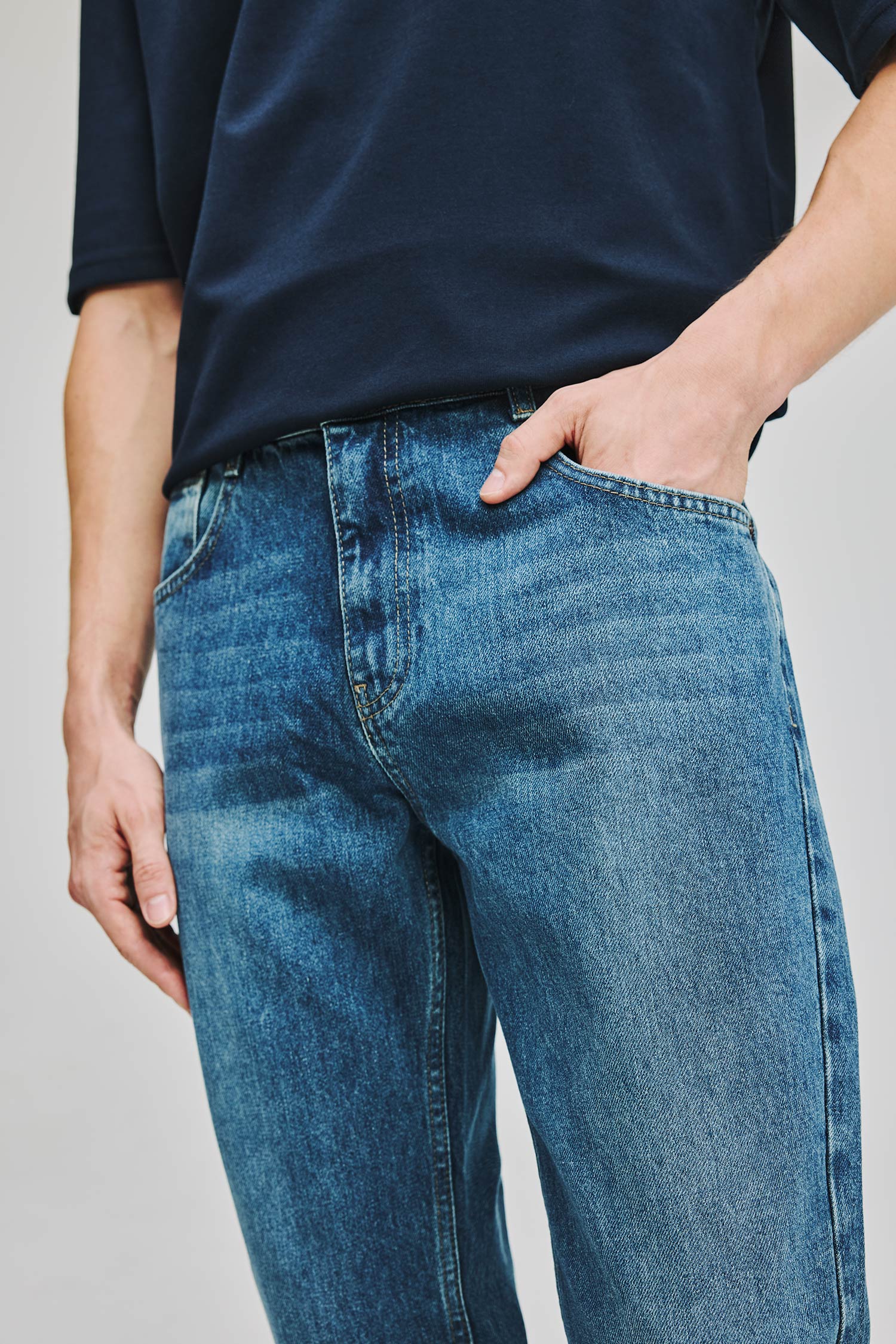 DeFacto Straight Fıt Jean görsel 6