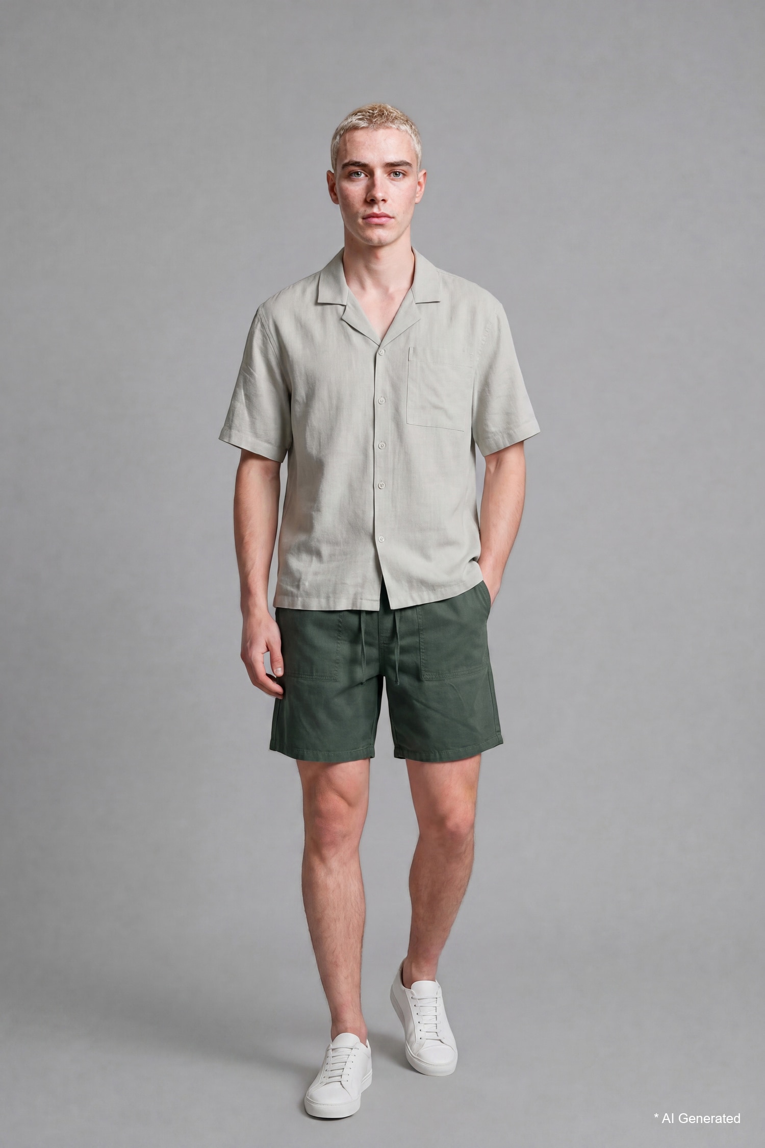 DeFacto Ultra Yumuşak Relaxed Fit Bermuda Şort